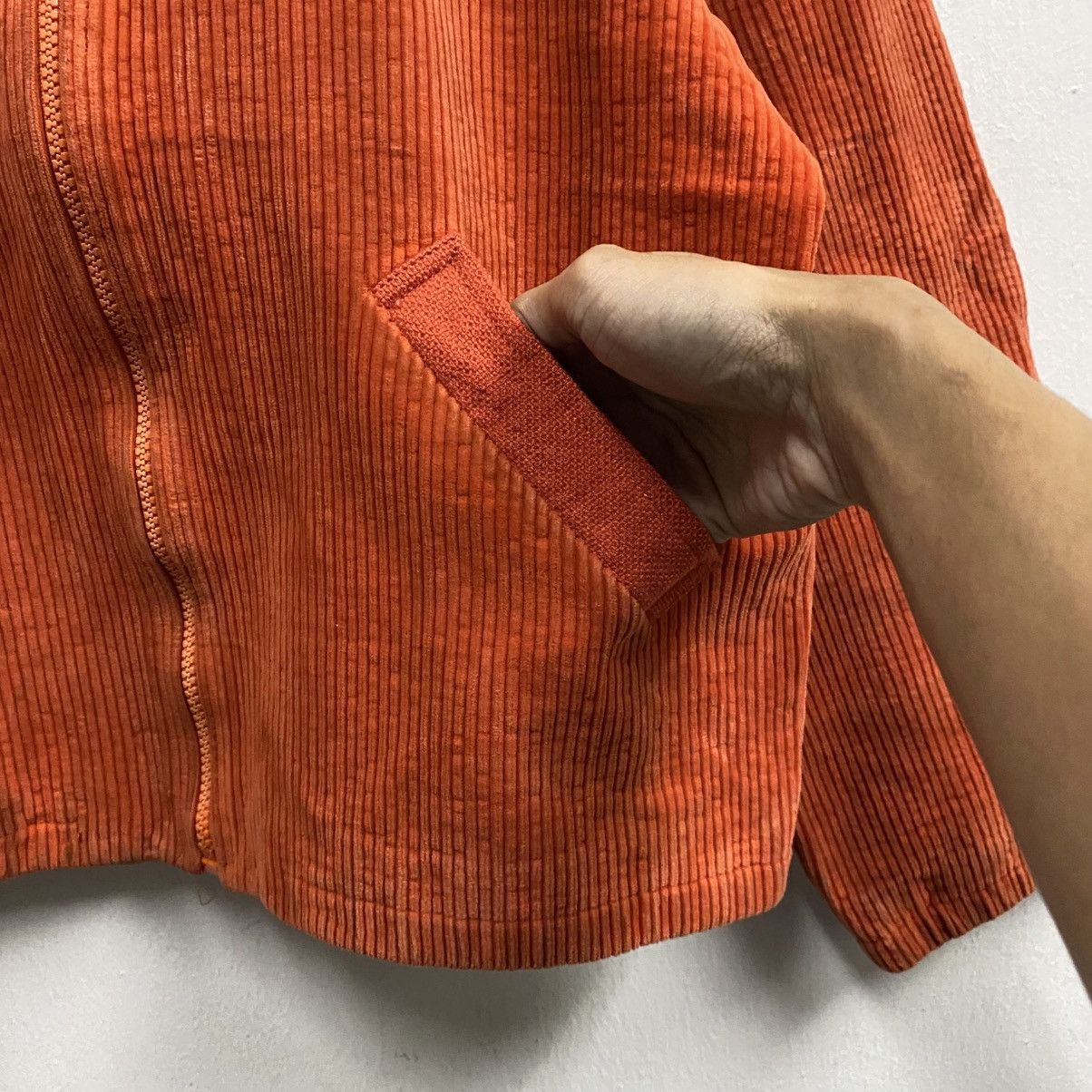 Courreges Vintage Courreges Hyperbole corduroy blouson jacket Size US XS / EU 42 / 0 - 7 Thumbnail