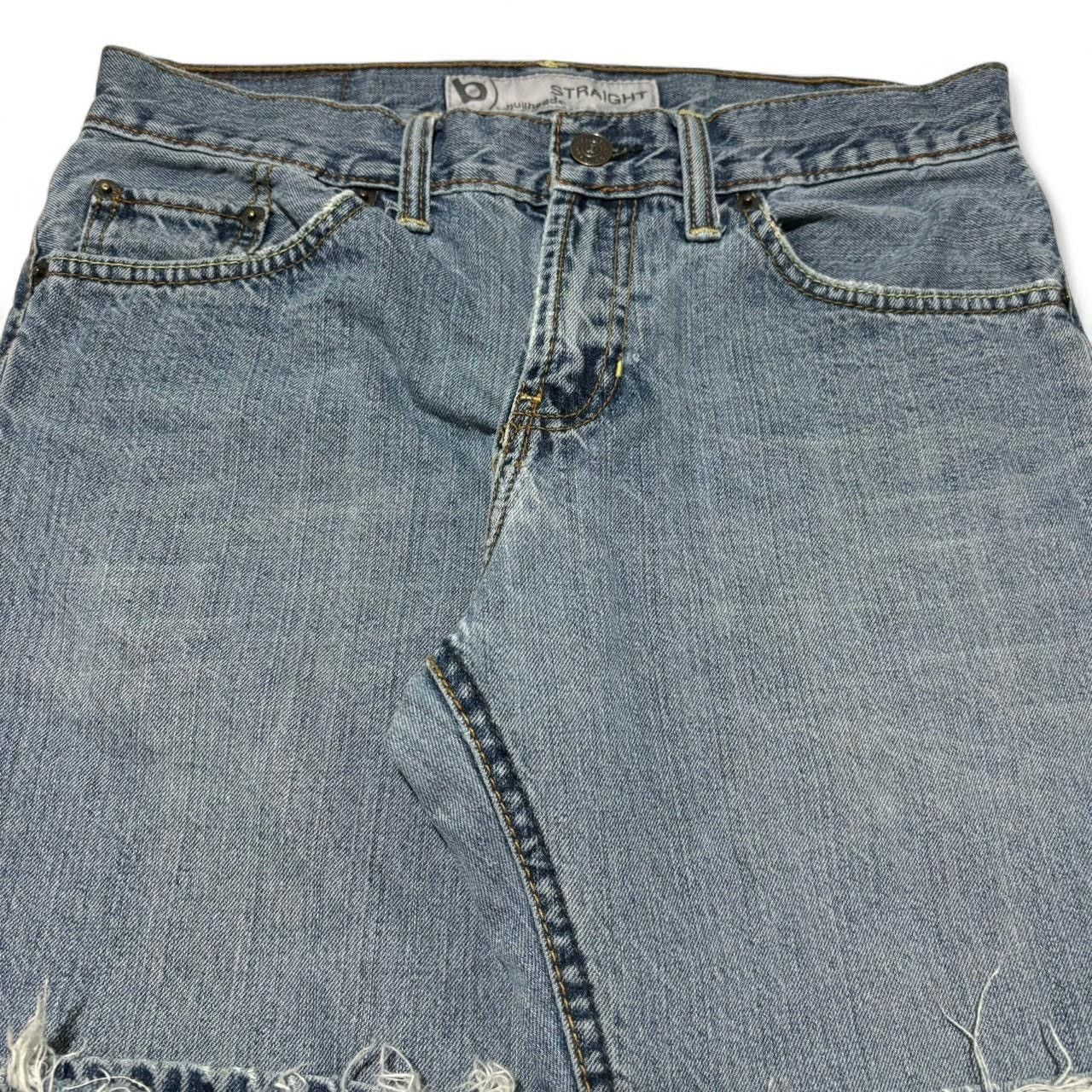 Bullhead Denim Co. × Vintage Vintage Y2K Faded Blue Straight Leg Fit Denim Jeans Size US 30 / EU 46 - 3 Thumbnail