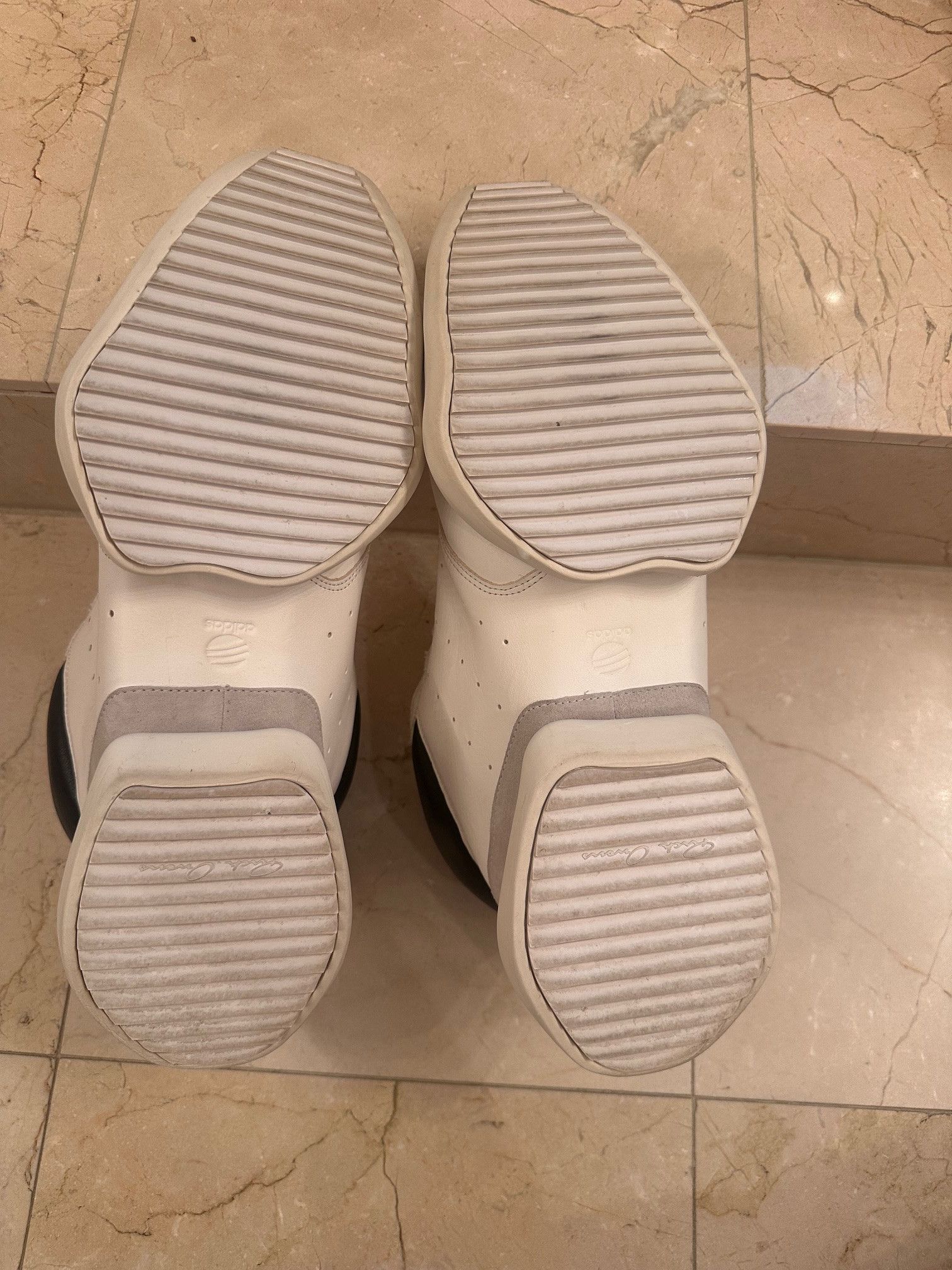 Rick Owens Rick Owens runners white bone size 12 Size US 12 / EU 45 - 10 Thumbnail