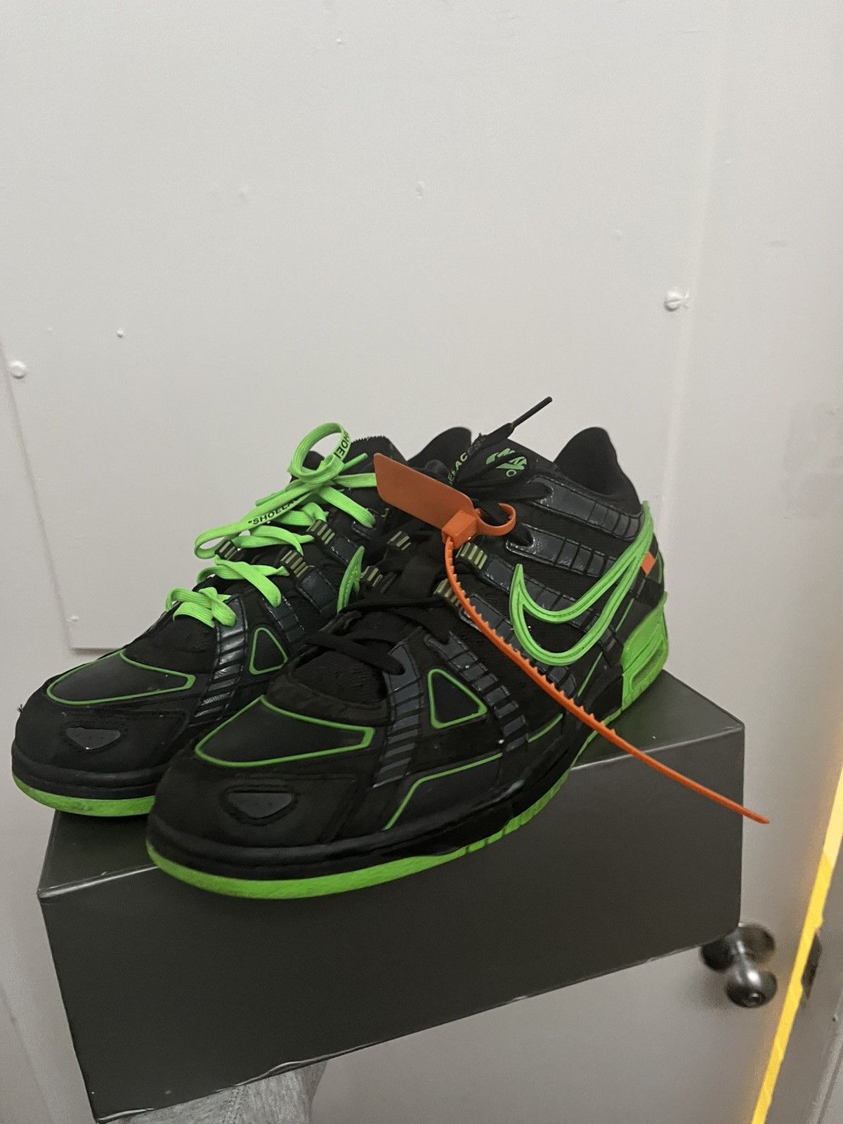 Nike × Off-White Black Off White Rubber Dunks Size US 13 / EU 46 - 3 Thumbnail