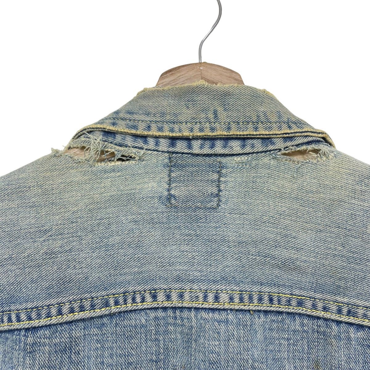 Lee 🔥Vtg 80s Distressed Lee Riders 1O1 Jacket Trucker Denim Size US M / EU 48-50 / 2 - 9 Thumbnail
