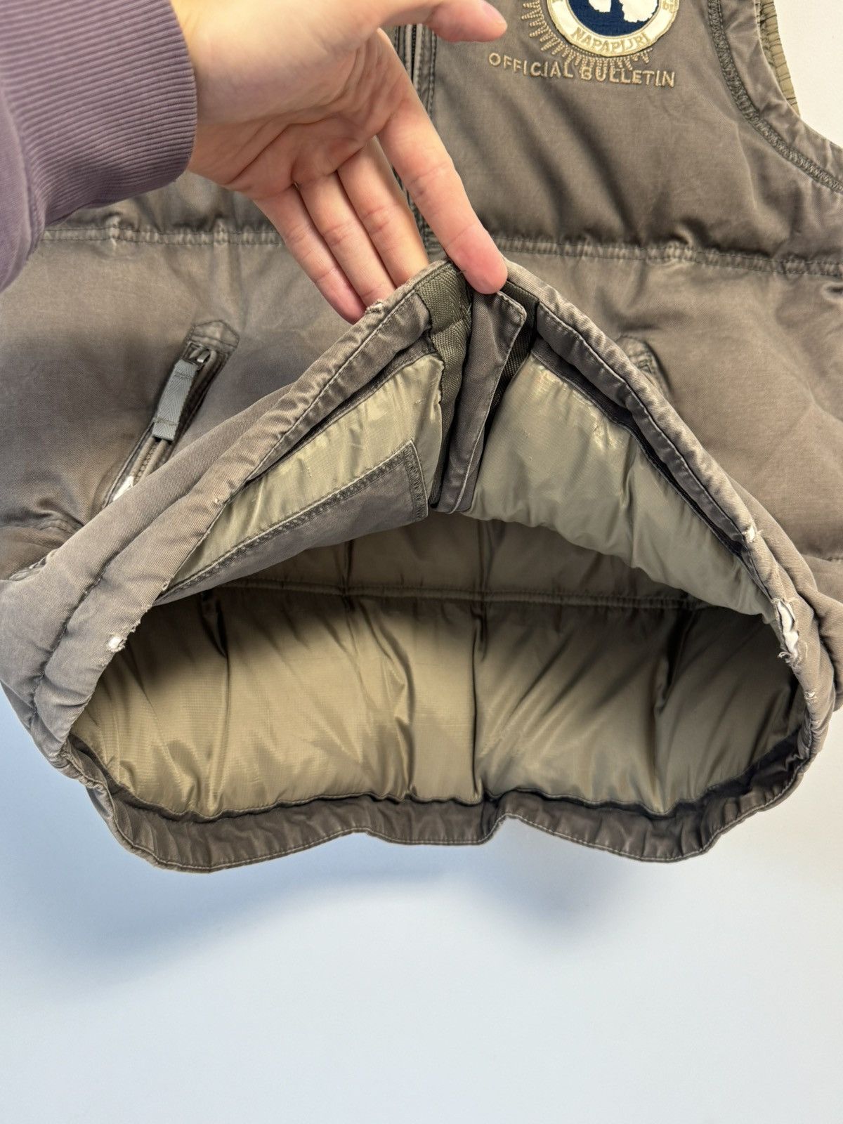 Napapijri Napapijri Vest Vintage 90’s Style hype Beige Size US L / EU 52-54 / 3 - 16 Thumbnail