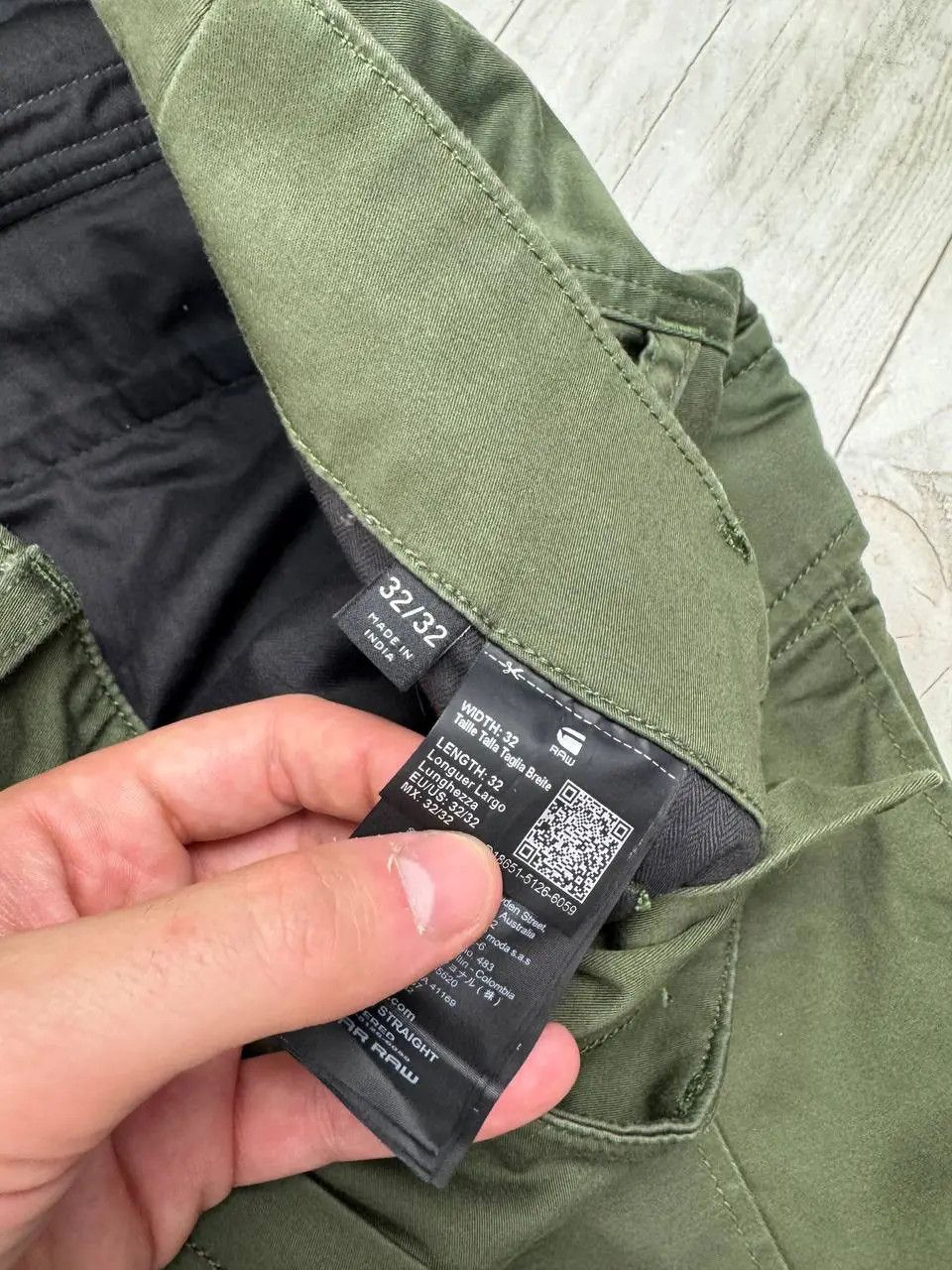 G-Star Vintage G-Star Cargo Zip 3D Straight Pants Size US 32 / EU 48 - 8 Thumbnail