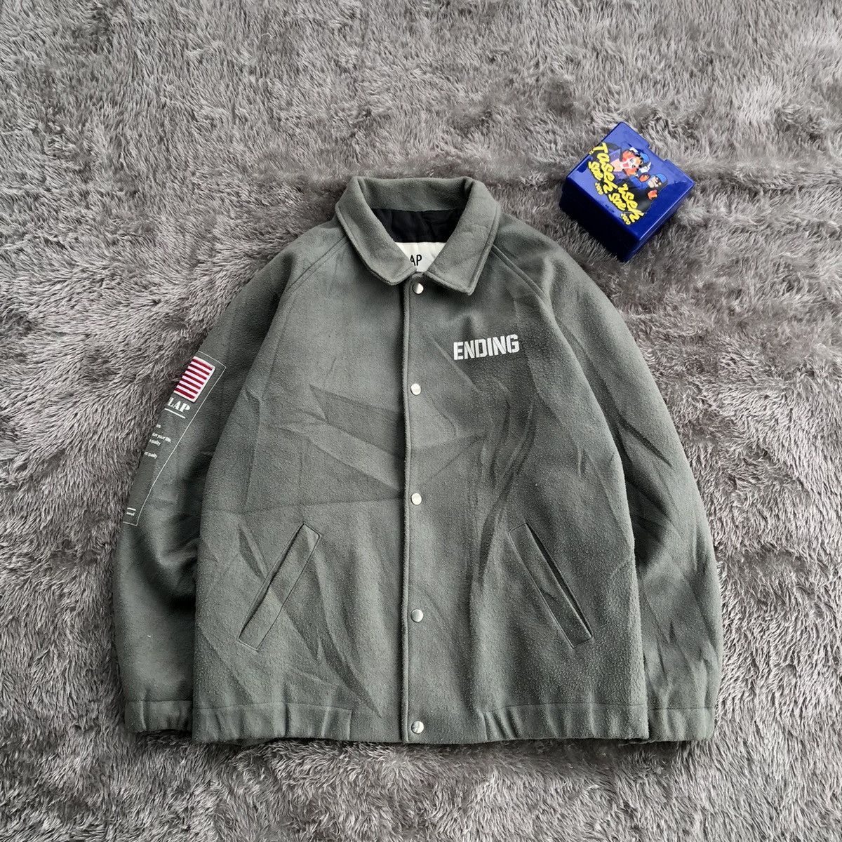 Japanese Brand The Clap Woll Coach Jacket Size US L / EU 52-54 / 3 - 1 Thumbnail