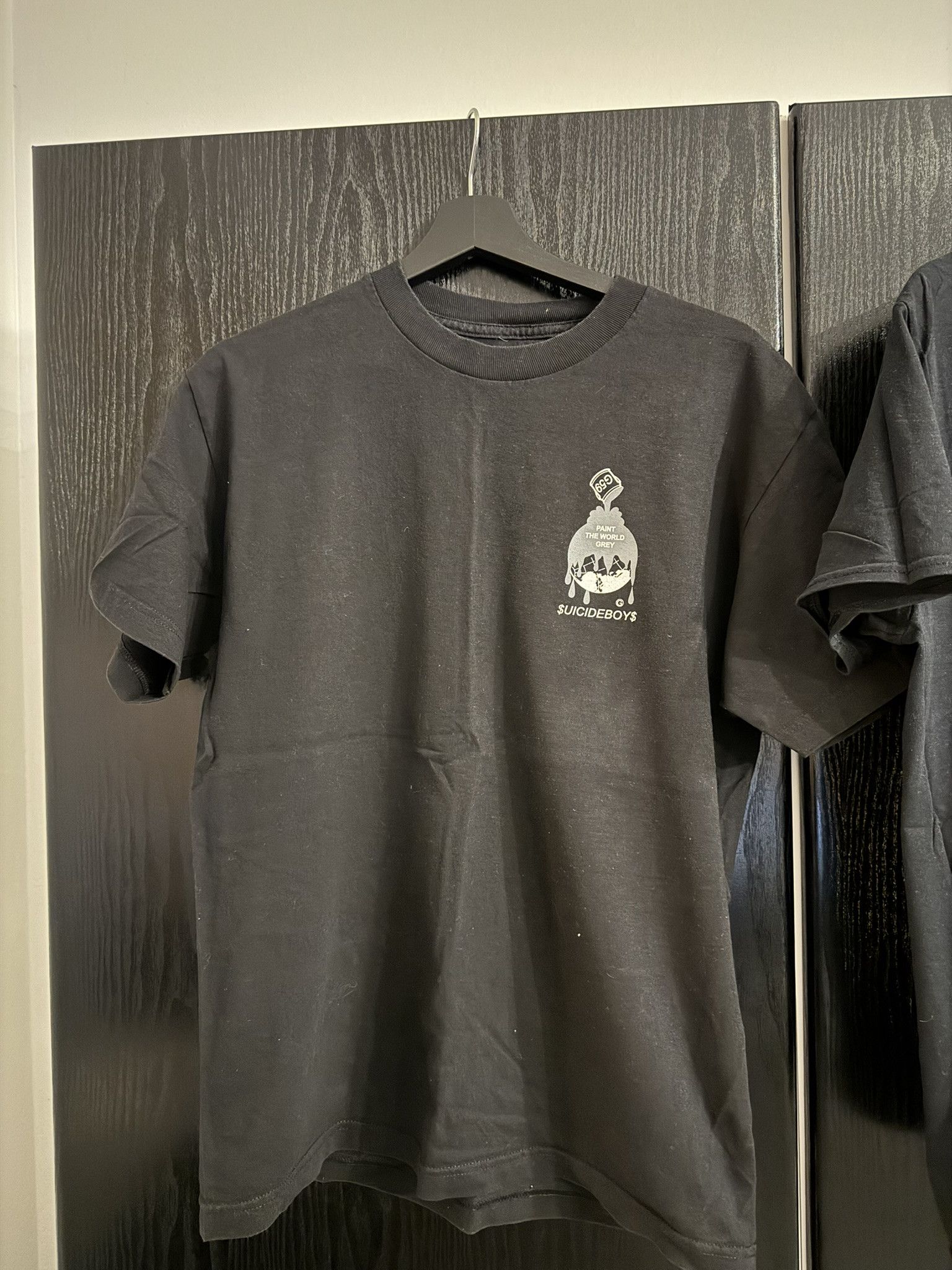 G59 Records Paint The World Grey Black T-Shirt Size US M / EU 48-50 / 2 - 2 Thumbnail