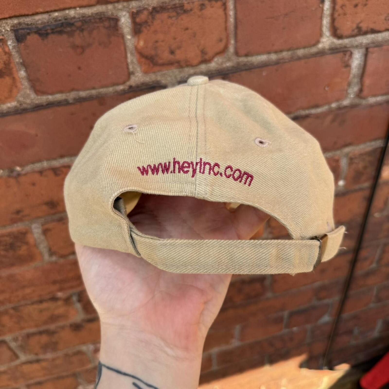 Other Vintage hey inc strap back hat 00s OS Size ONE SIZE - 3 Thumbnail