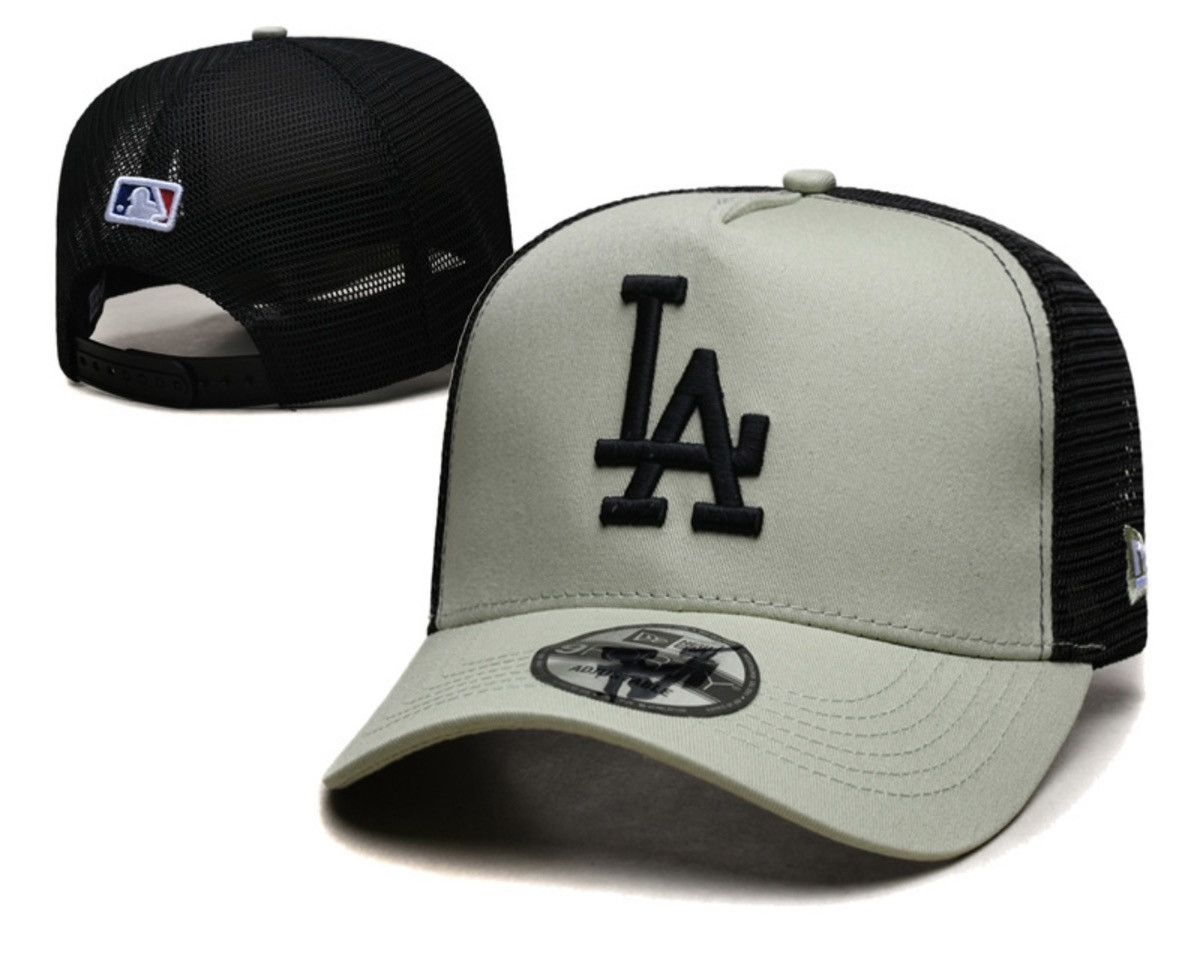 Other LA Dodgers New Era Trucker Hat Olive/Black Snapback Size ONE SIZE - 1 Preview