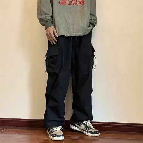 Jean Etsuko x Mayu Black Color Elastik Jogger Cargo Pant Size US 30 / EU 46 - 5 Thumbnail