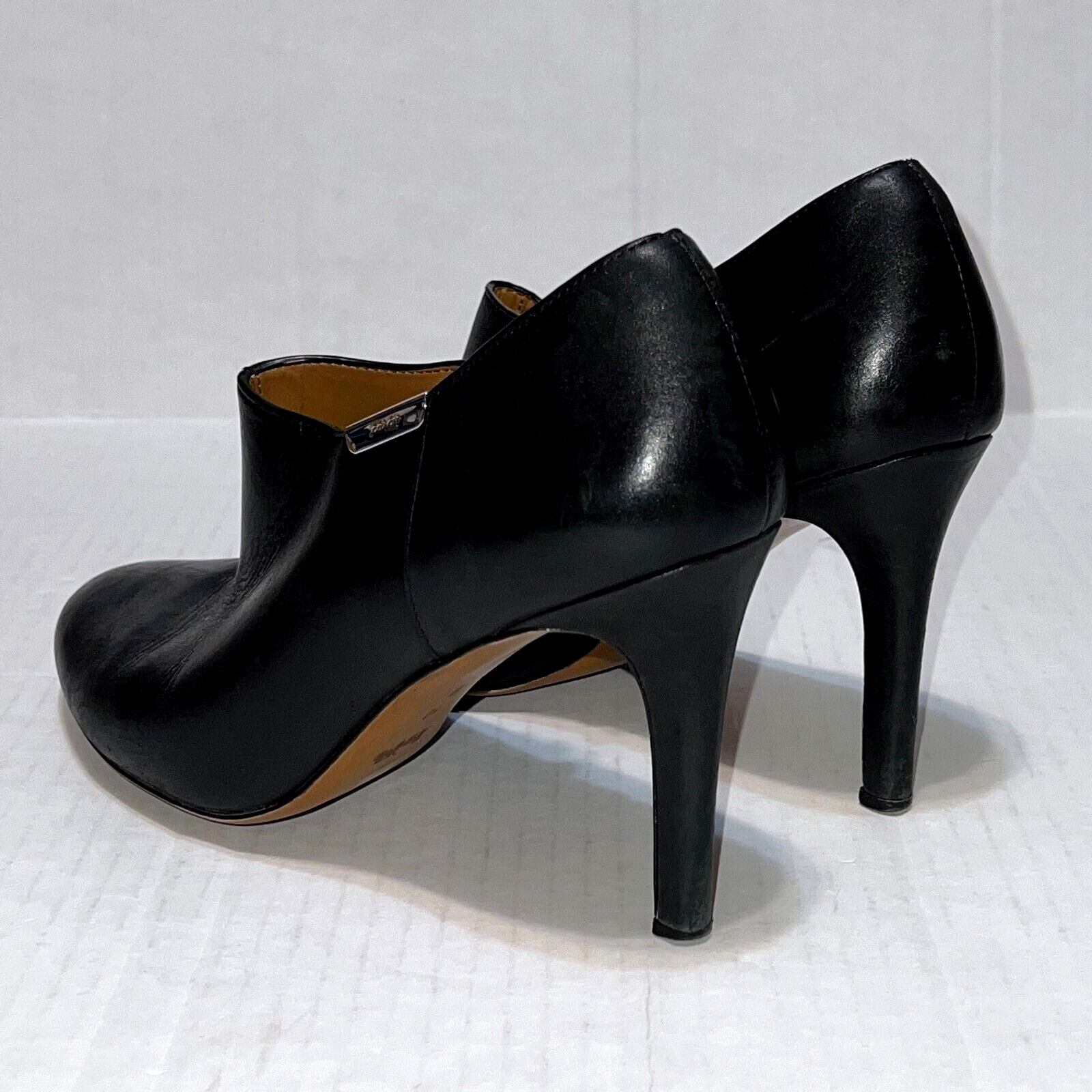 Coach Coach Seneca Q5501 Black Leather Zip Ankle Booties Size 10 B Size US 10 / IT 40 - 8 Thumbnail