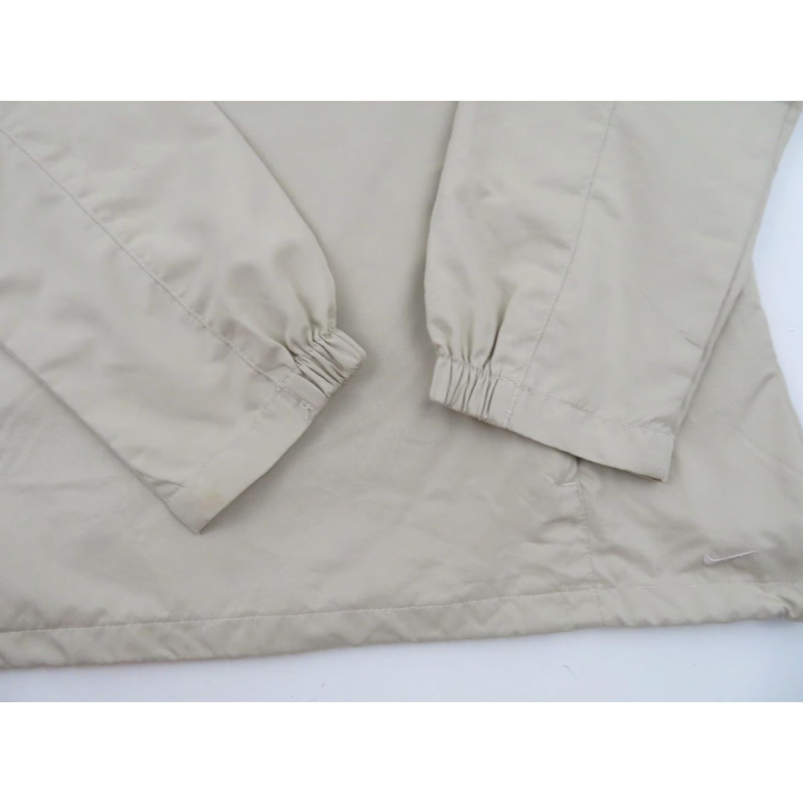 Nike VINTAGE Nike Golf Clima-Fit Lightweight 1/4 Zip Jacket Womens L Tan Windbreaker Coat Size L / US 10 / IT 46 - 7 Thumbnail