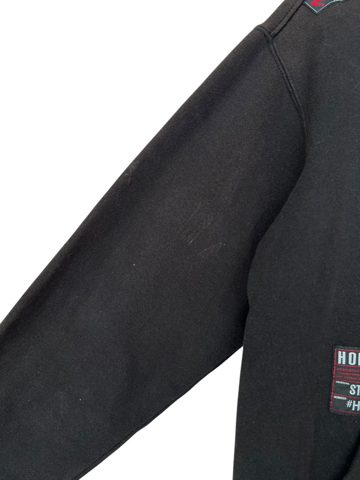 Hobo Vintage Y2K Hobo Embroidered Logo Black Baggy Zipper Hoodie Size US XL / EU 56 / 4 - 6 Thumbnail