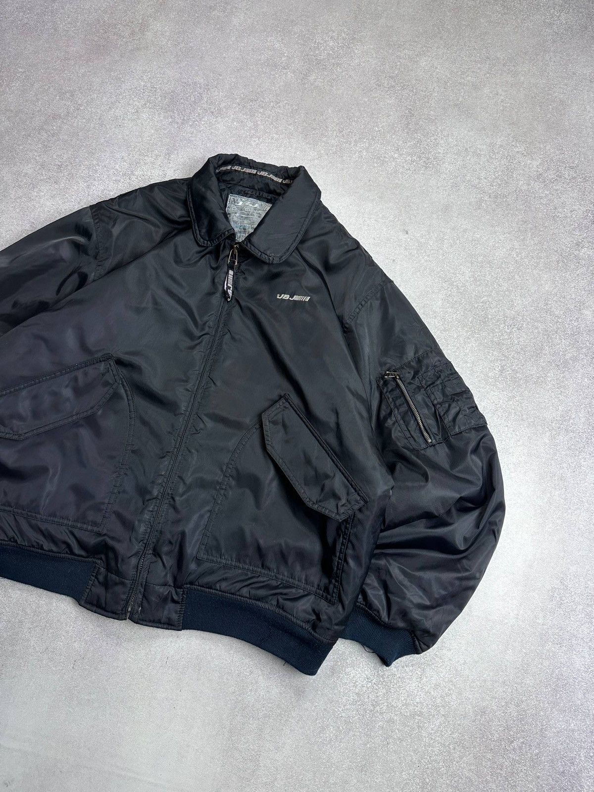 Vintage Vintage 90s MA-1 Balency Style Oversized Bomber Jacket XL Size US XL / EU 56 / 4 - 4 Thumbnail