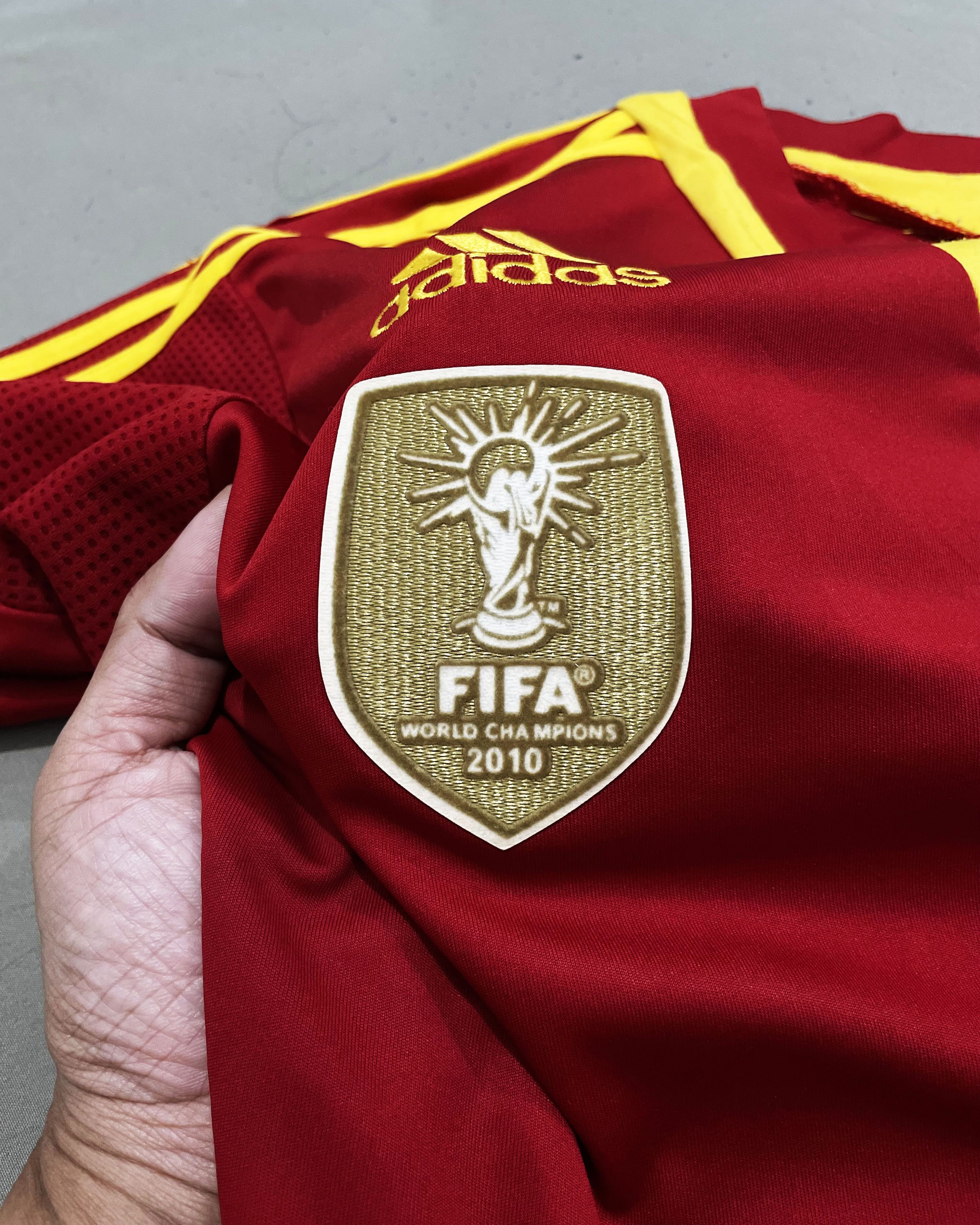 Adidas Spain Home Kit 2011 2012 2013 Size US L / EU 52-54 / 3 - 4 Thumbnail