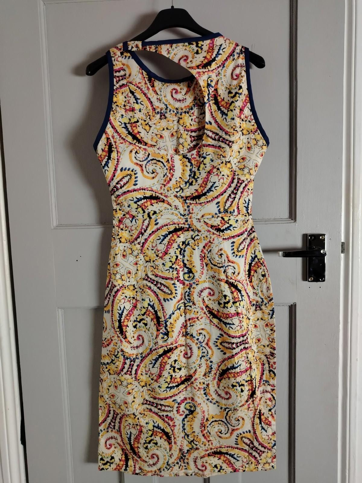 Other Pre-Loved Women's Multicolour Patterned Sleeveless Dress Size M / US 6-8 / IT 42-44 - 3 Thumbnail