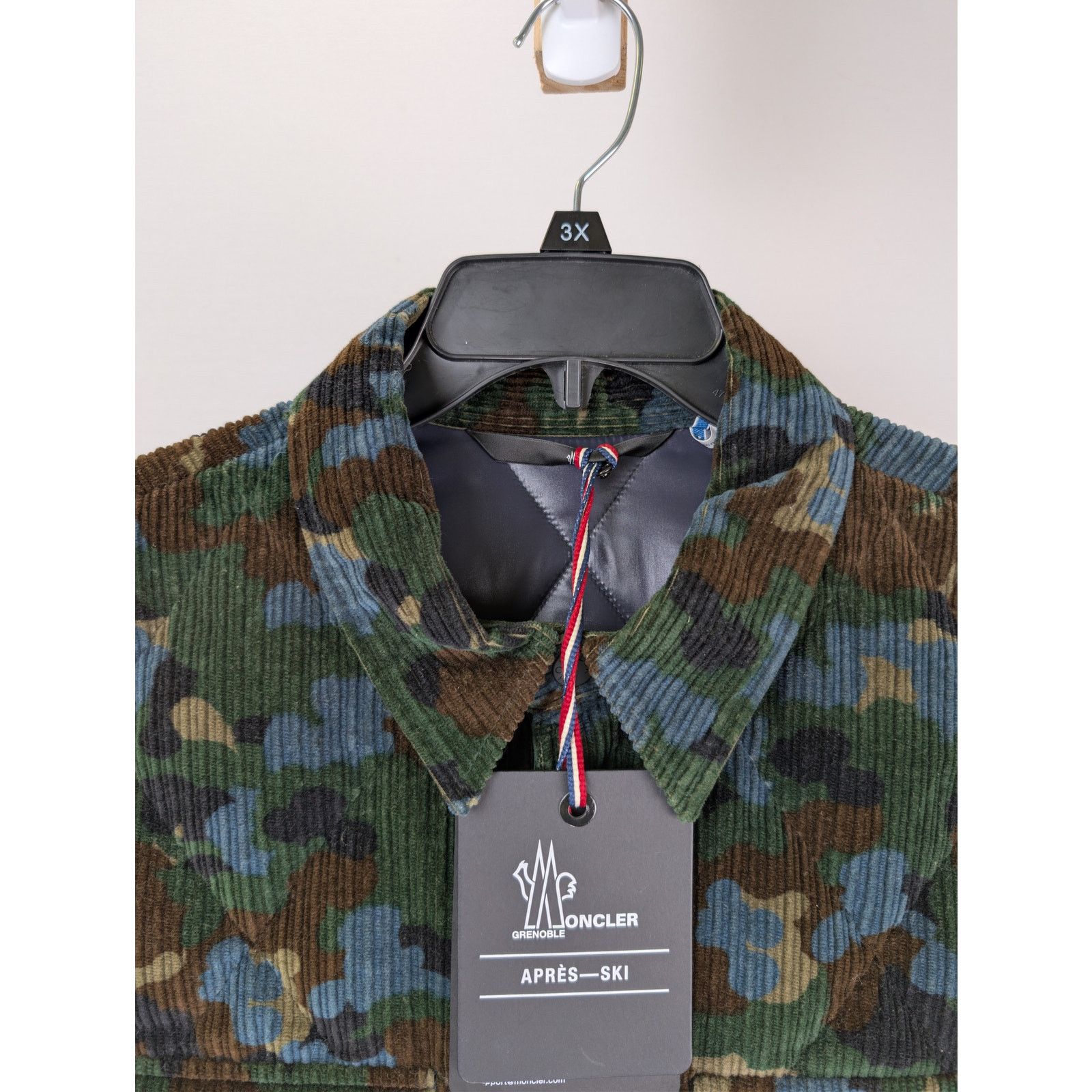 Moncler o1rshd1 Briere Shirt Jacket in Multicolor Size US L / EU 52-54 / 3 - 6 Thumbnail