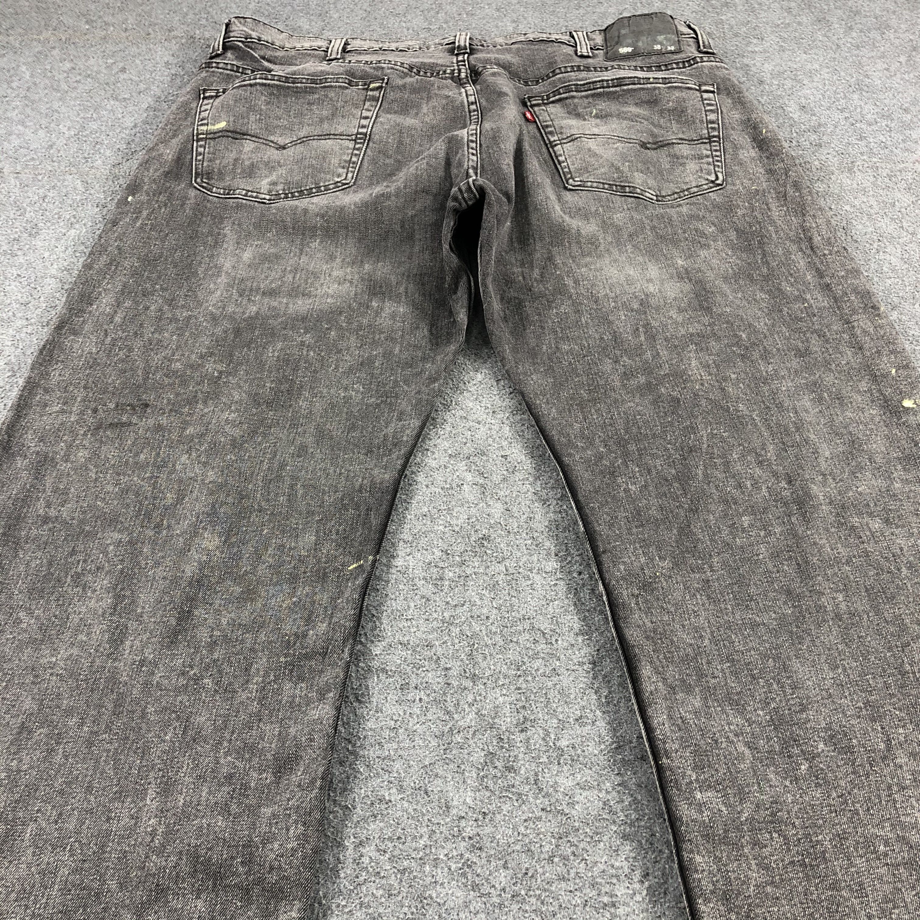 Levi's × Vintage Vintage Levis 569 Faded Black Jeans-JM1712 Size US 41 - 4 Thumbnail