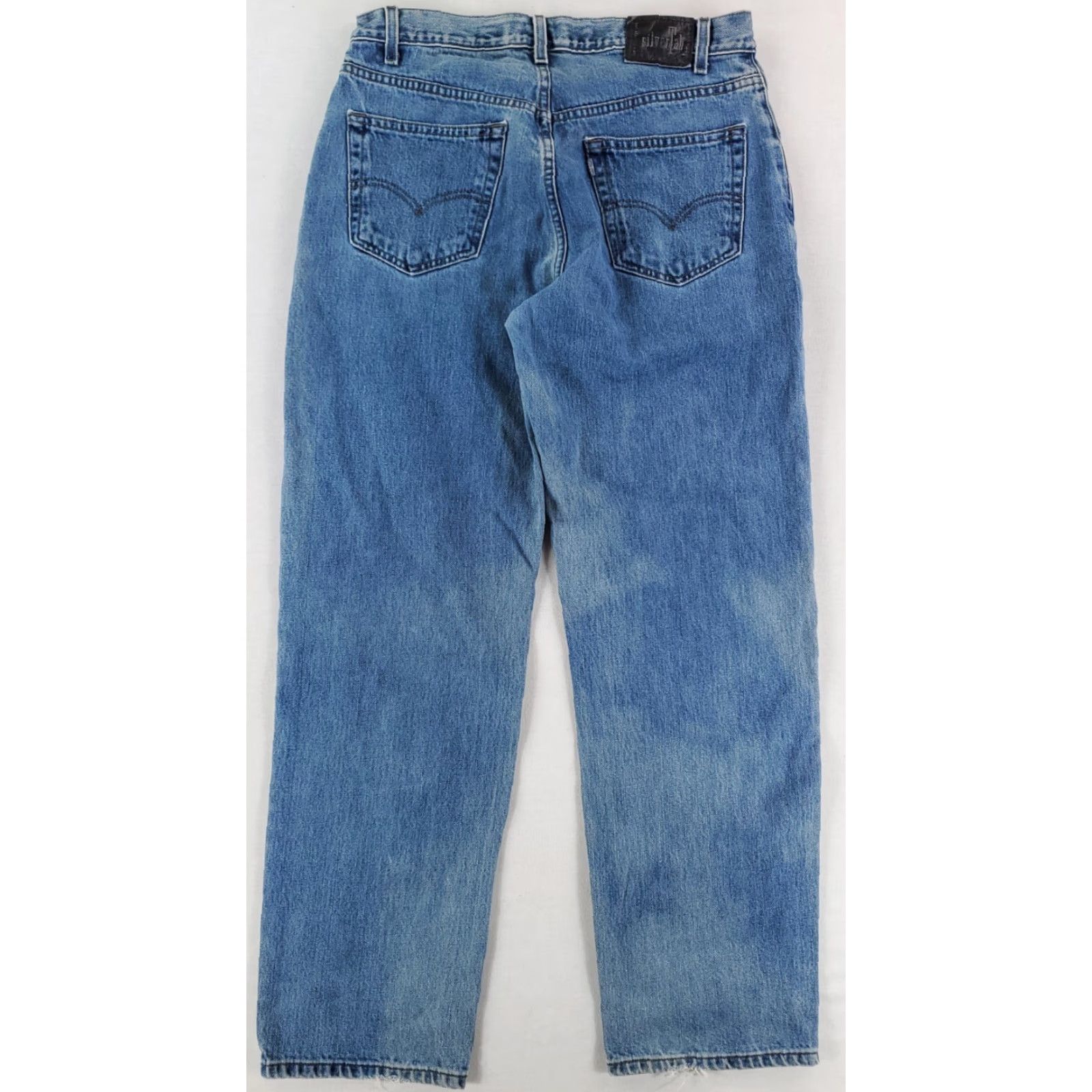Levi's VINTAGE Levi's Silvertab Straight Relaxed 90s Jeans Mens 34x31.5 34x34 Blue Denim Mens Size US 34 / EU 50 - 5 Thumbnail