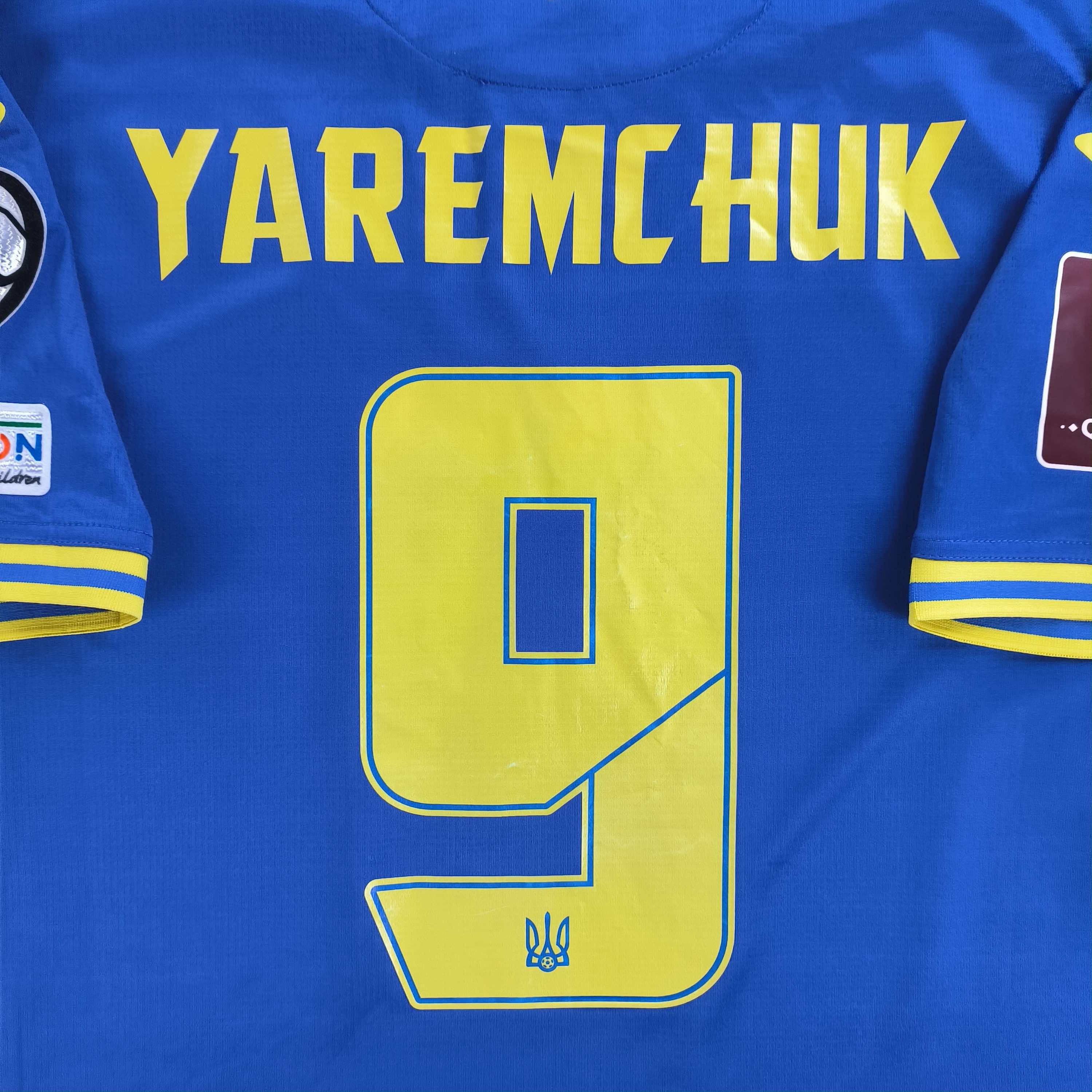 Joma Ukraine 2021-22 Joma away Yaremchuk football jersey size L Size US L / EU 52-54 / 3 - 9 Thumbnail