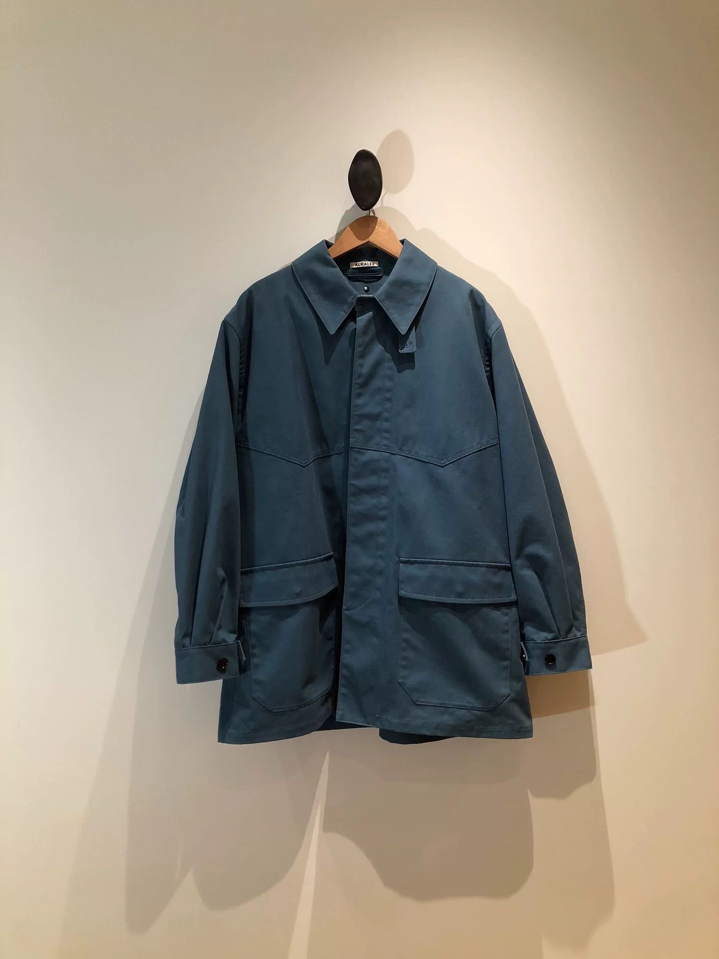 Auralee Auralee Trench Coat Jacket Size US M / EU 48-50 / 2 - 1 Thumbnail