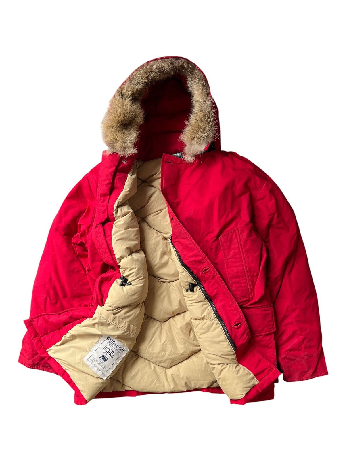 Woolrich Woolen Mills Woolrich Artic Parka John Rich & Bros Down Filled Jacket Size US XL / EU 56 / 4 - 3 Thumbnail