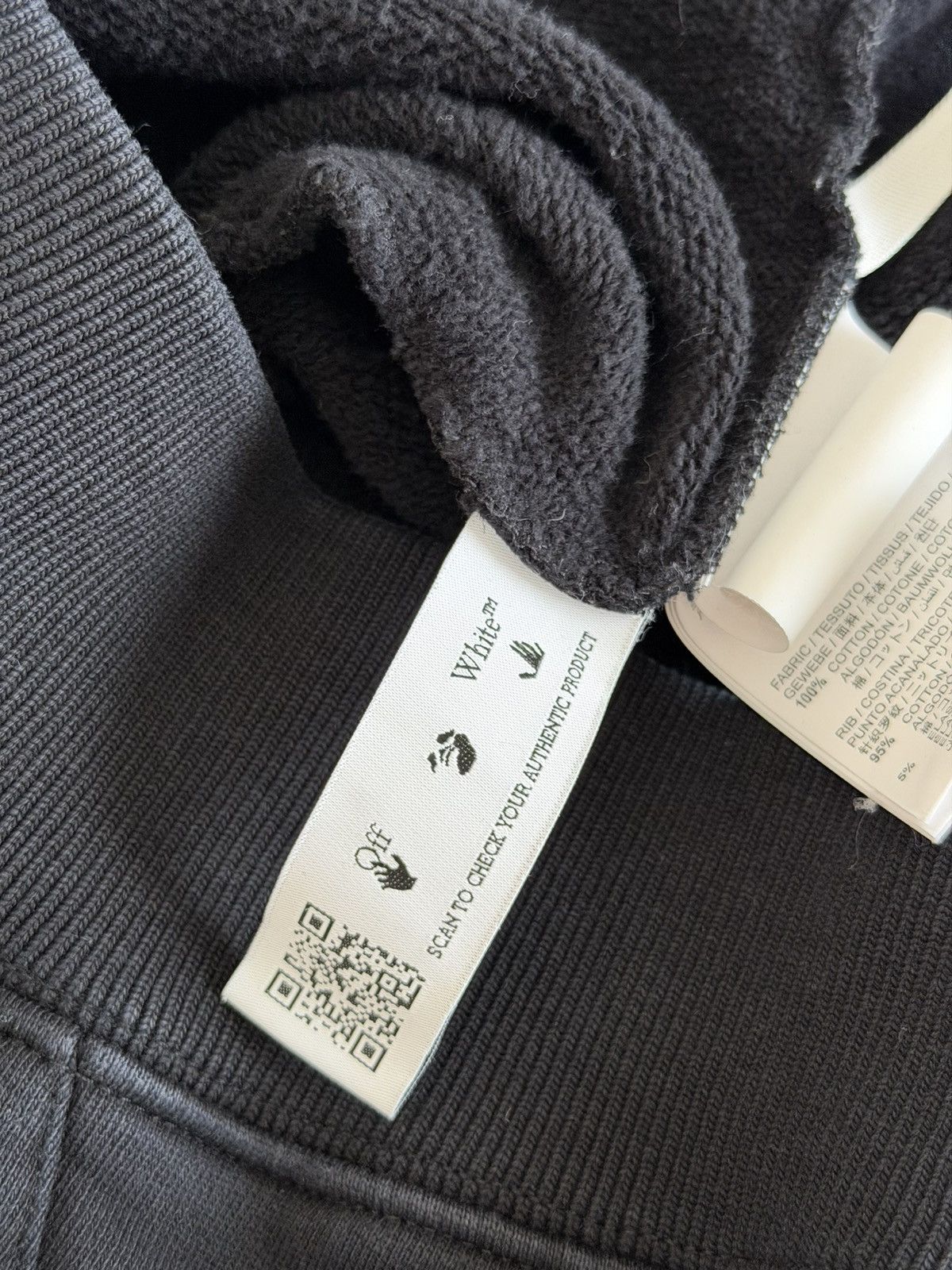 Off-White Off White Helvetica Hoodie Size US M / EU 48-50 / 2 - 17 Thumbnail