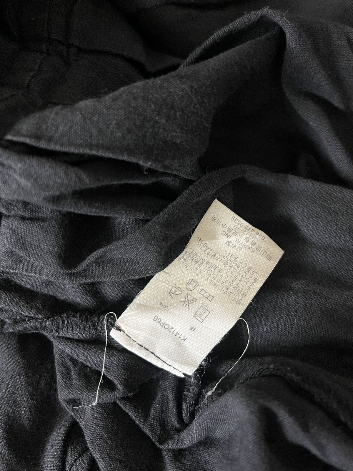 Kapital Vintage kapital raw edge black maxi dress Size S / US 4 / IT 40 - 3 Thumbnail