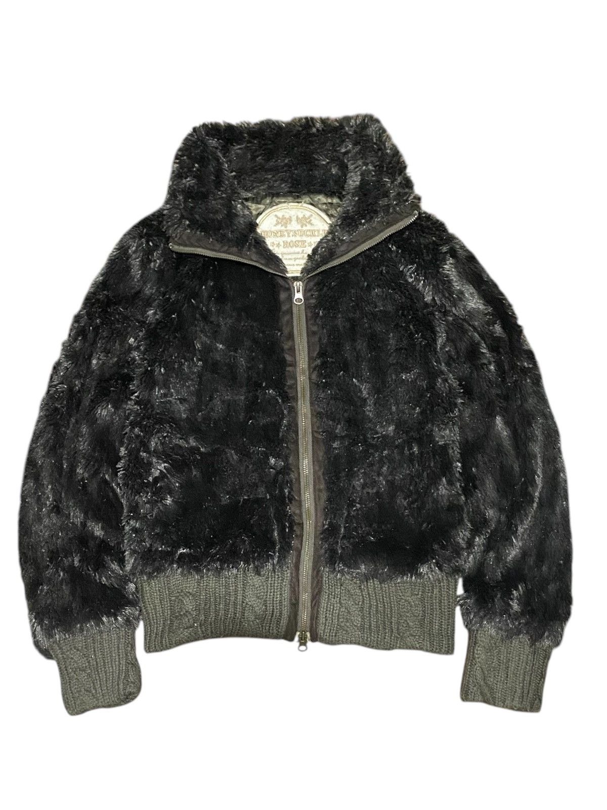 Other Crazy Fur Honey Suckle Faux Fur Jacket Size US L / EU 52-54 / 3 - 1 Thumbnail