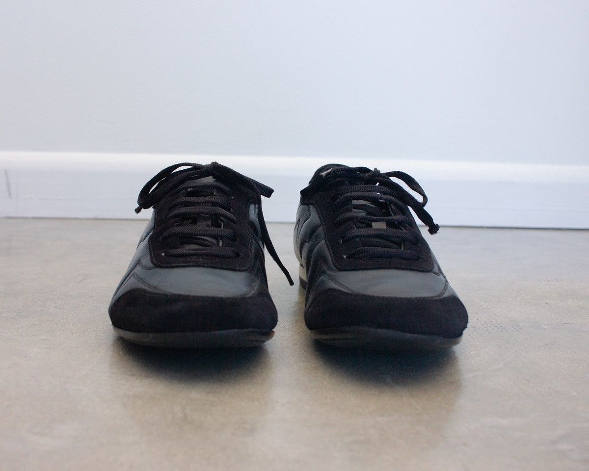 Salvatore Ferragamo Salvatore Ferragamo Men’s Black Suede Sneaker Shoes SZ:11.5 Size US 11.5 / EU 44-45 - 5 Thumbnail