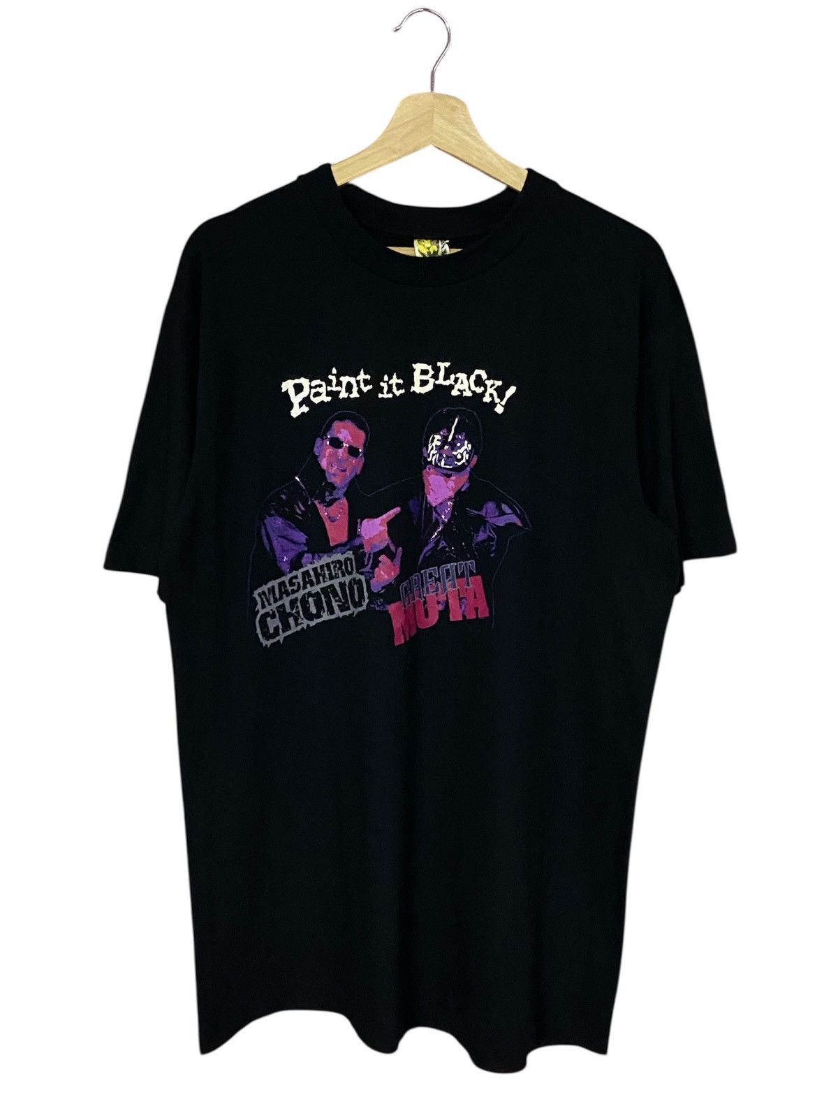 Vintage × WCW/nWo Vintage 90s Nwo Great Muta Masahiro Chonojapan Pro-Wrestling Size US L / EU 52-54 / 3 - 1 Thumbnail