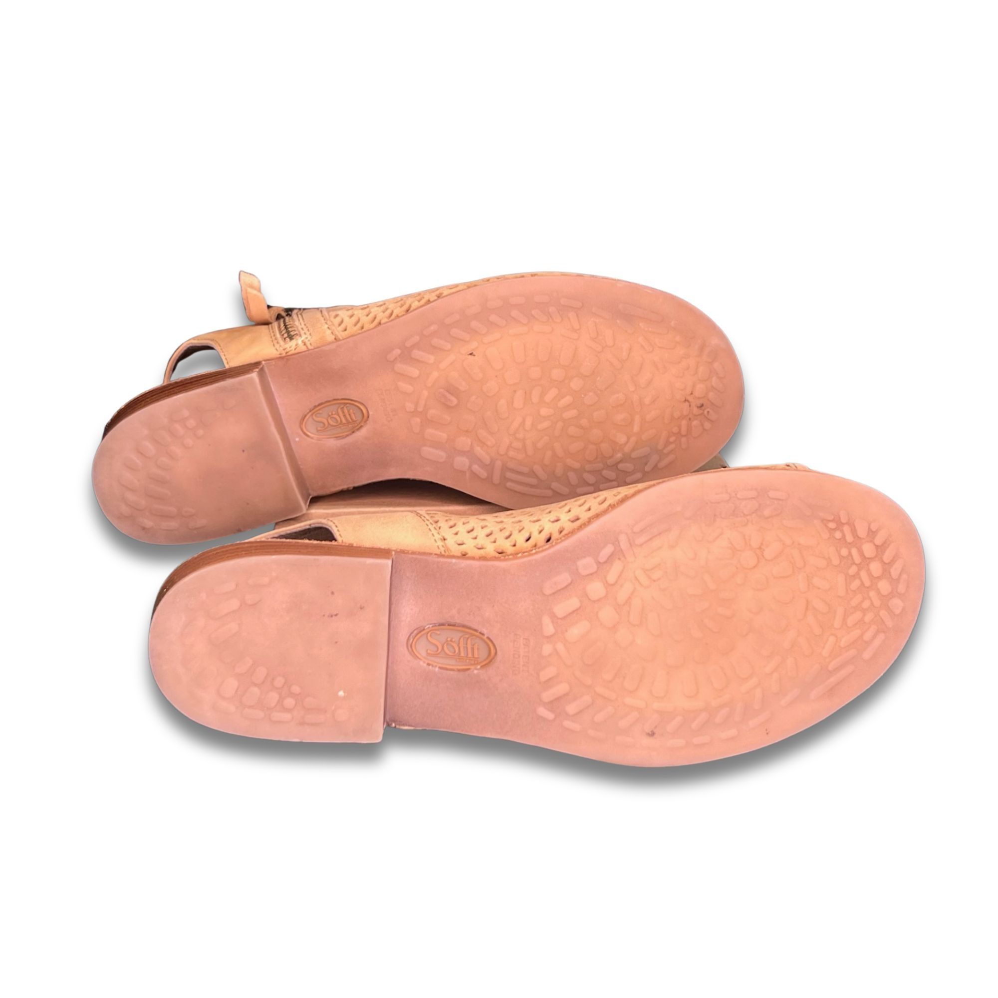 Other Söfft Nalda Perforated Leather Sandals With Side Zipper - Wo Size US 8 / IT 38 - 4 Thumbnail