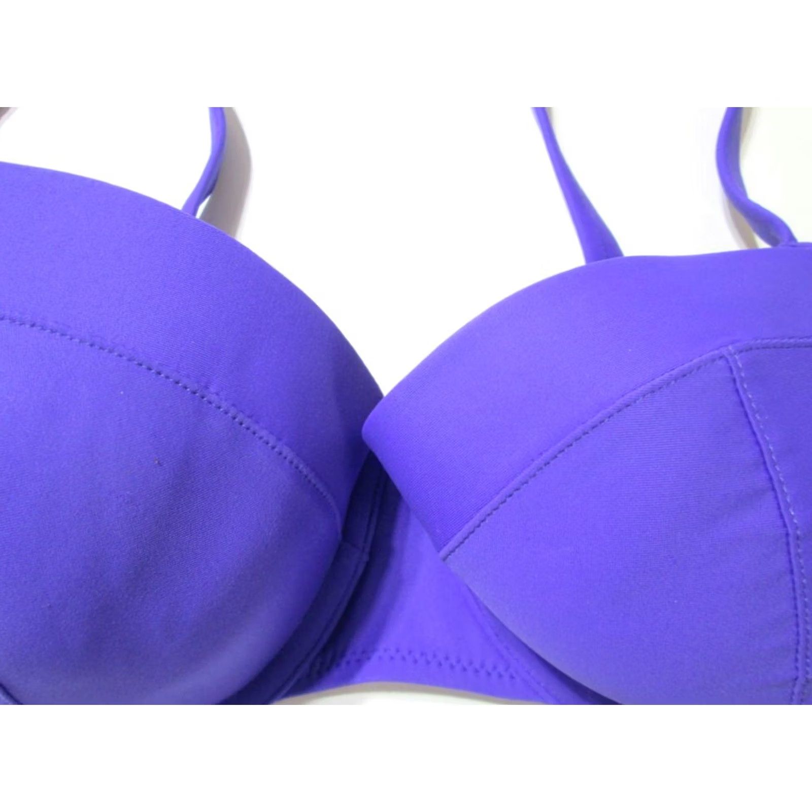 Old Navy Old Navy Womens XL Bikini Top Royal Blue Underwired Lined Adjustable Straps Size XL / US 12-14 / IT 48-50 - 3 Thumbnail