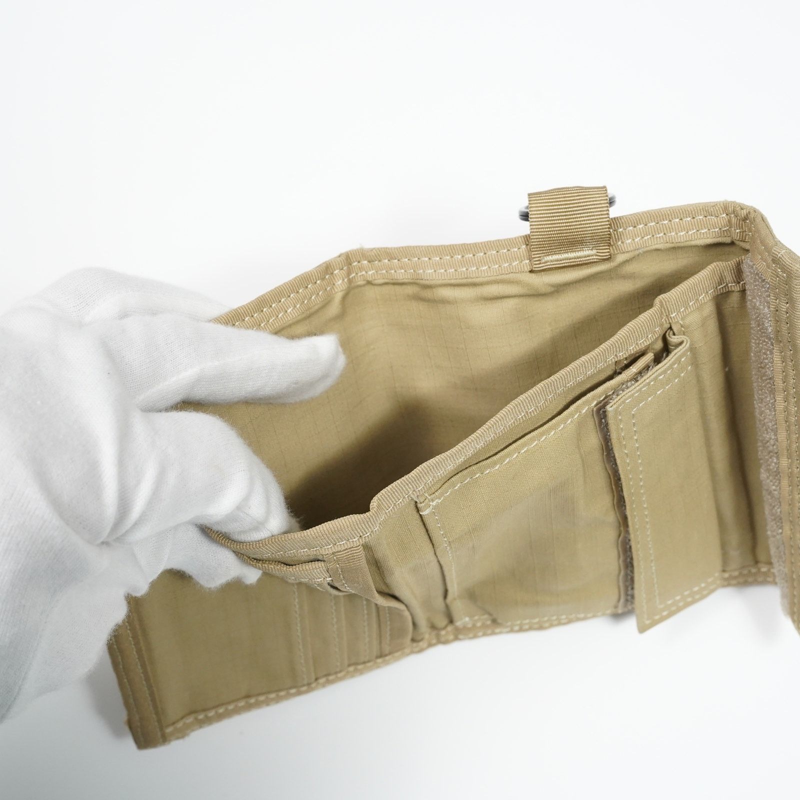 Porter Porter Yoshida Nylon Twill Wallet Beige Made in Japan Size ONE SIZE - 7 Thumbnail