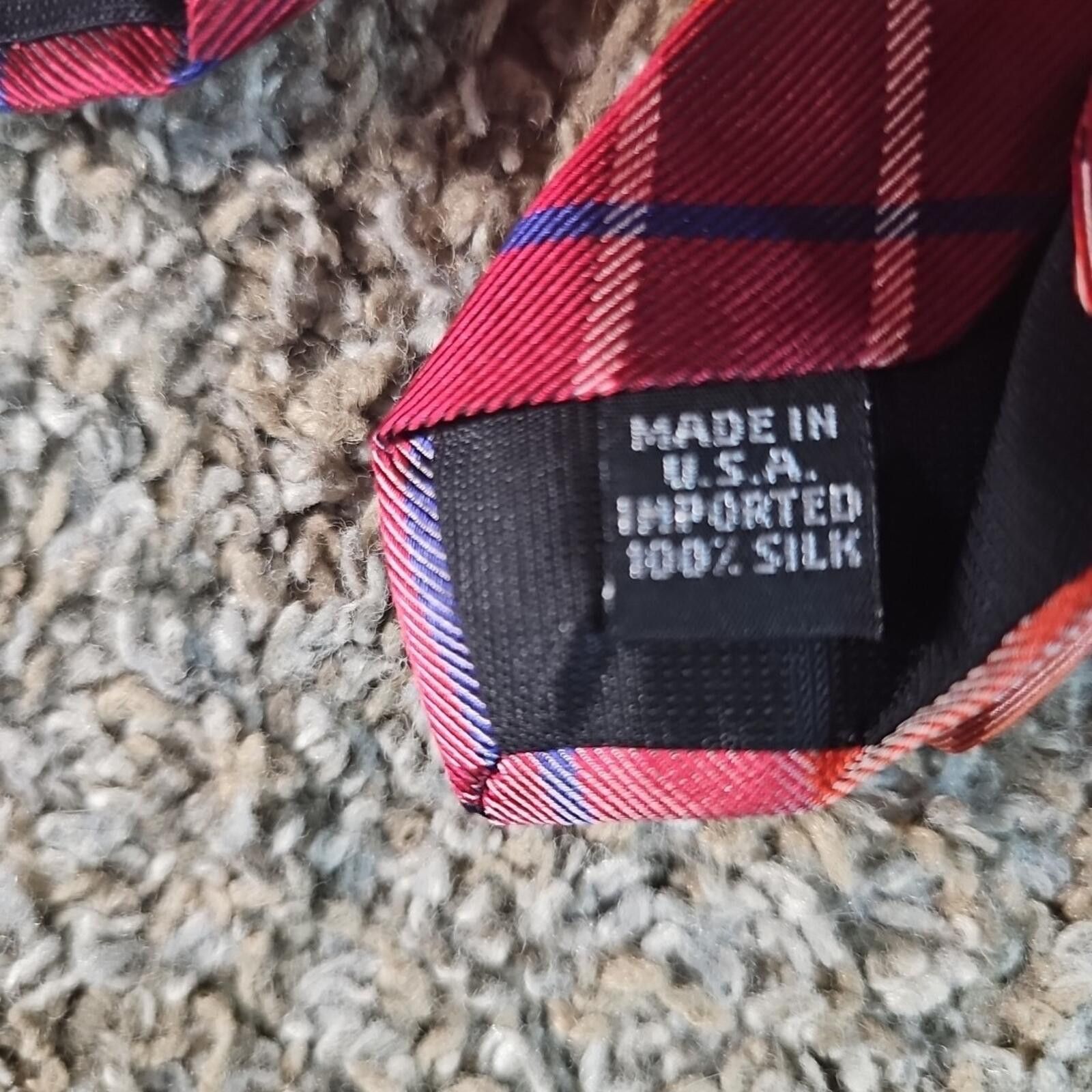 Van Heusen Van Heusen 100% Silk USA MADE Size ONE SIZE - 4 Thumbnail