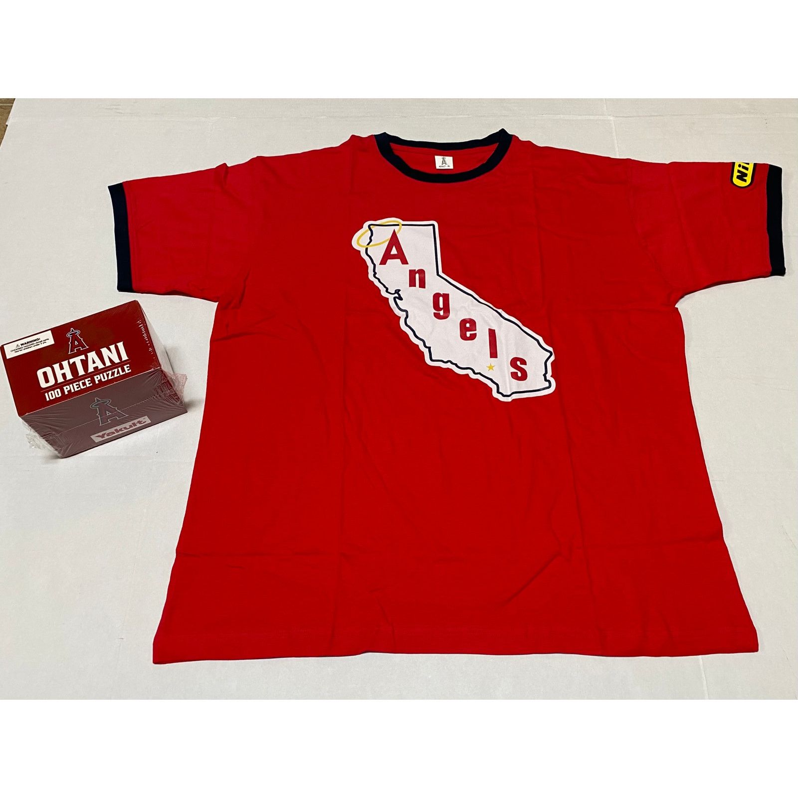 The Unbranded Brand Shohei Ohtani Angels T-Shirt Men's XL & 100 Piece Puzzle NEW Size US XL / EU 56 / 4 - 1 Thumbnail