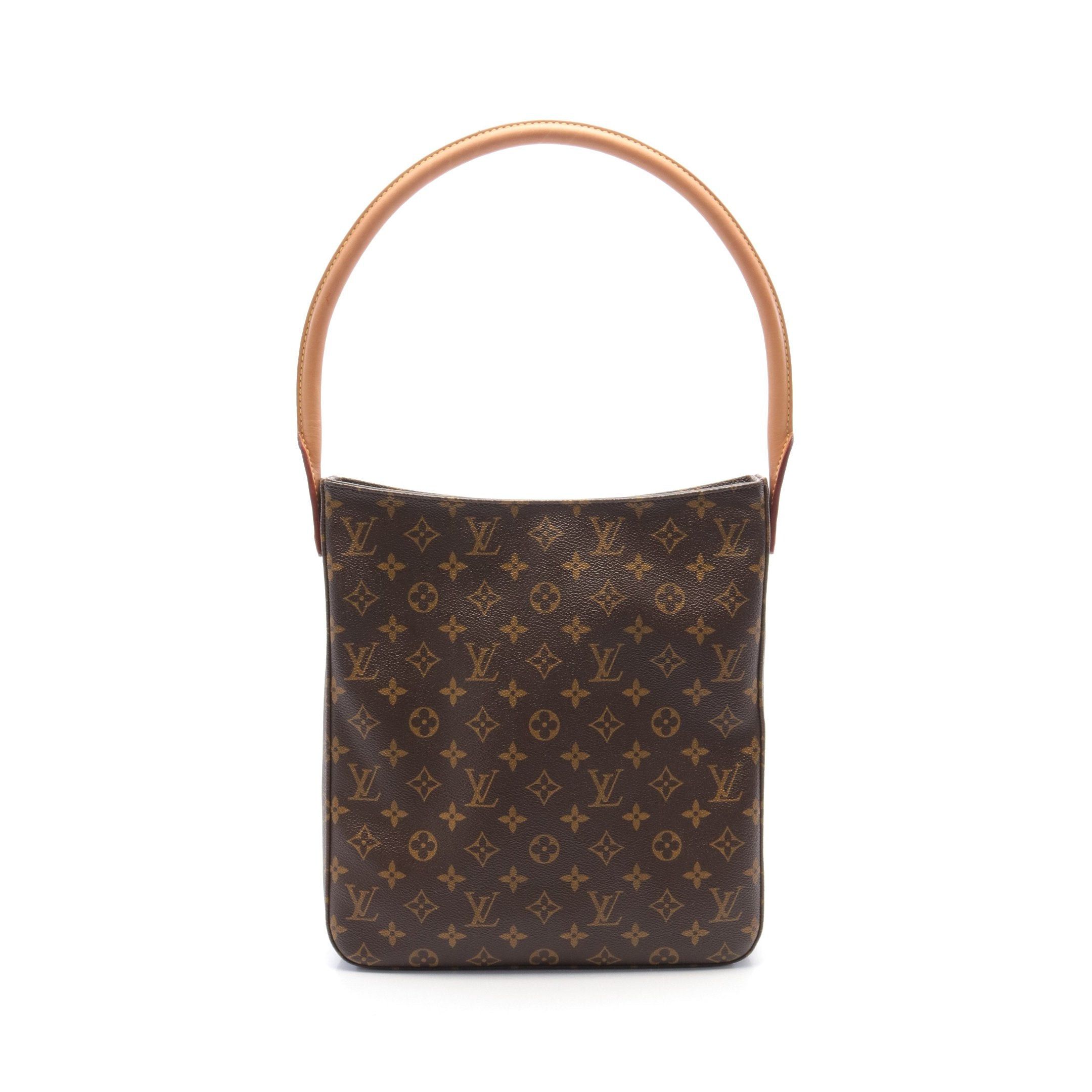 Louis Vuitton Louis Vuitton Looping Gm Monogram Shoulder Bag Leather Brown Size ONE SIZE - 1 Thumbnail
