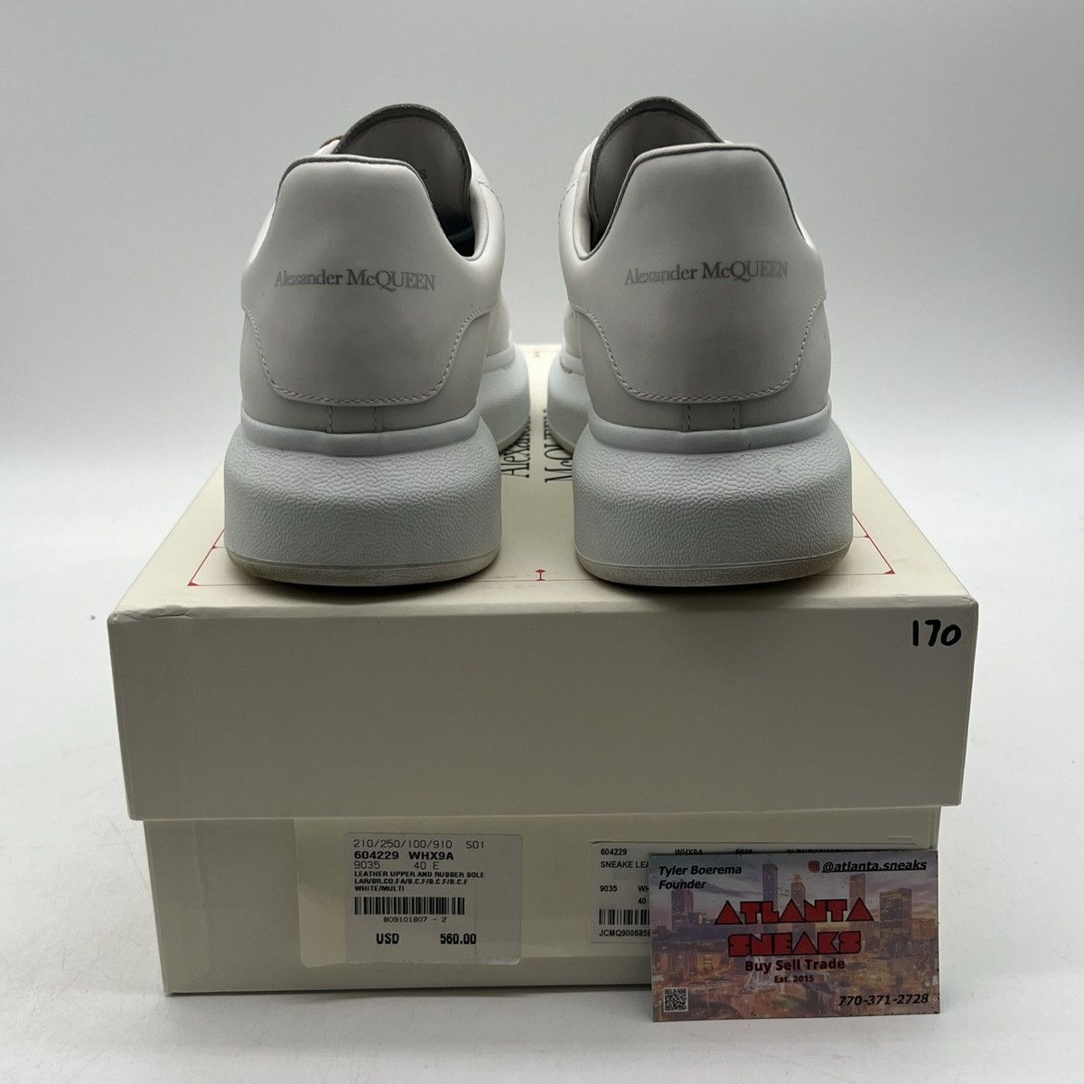 Alexander McQueen Alexander McQueen Oversized Sneaker White Rainbow Size US 7 / EU 40 - 3 Thumbnail
