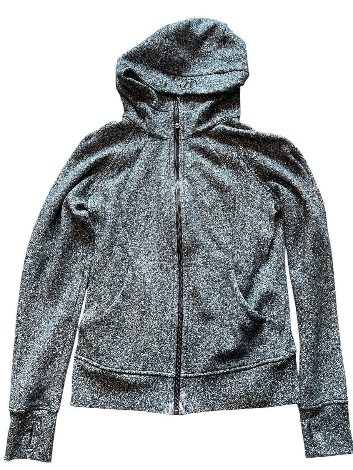 Designer Lululemon Scuba Hoodie Cotton Fleece Heathered Core Grey 8 Size M / US 6-8 / IT 42-44 - 5 Thumbnail