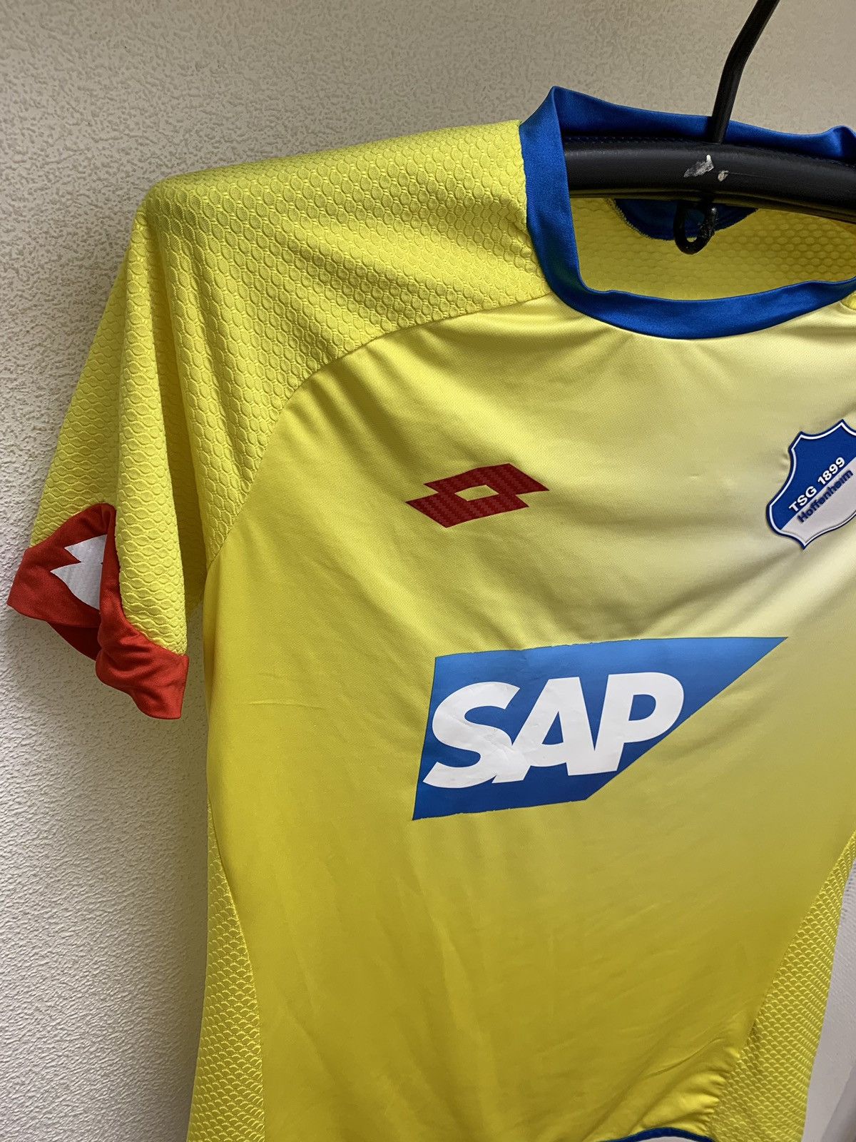 Lotto Sport Hoffenheim lotto yellow soccer jersey M sap Size US M / EU 48-50 / 2 - 4 Thumbnail