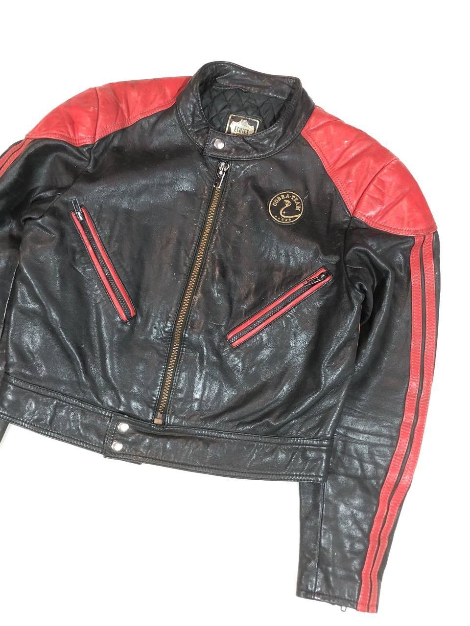 Other COBRA Racing Moto Leather Jacket Vintage Size US M / EU 48-50 / 2 - 5 Thumbnail