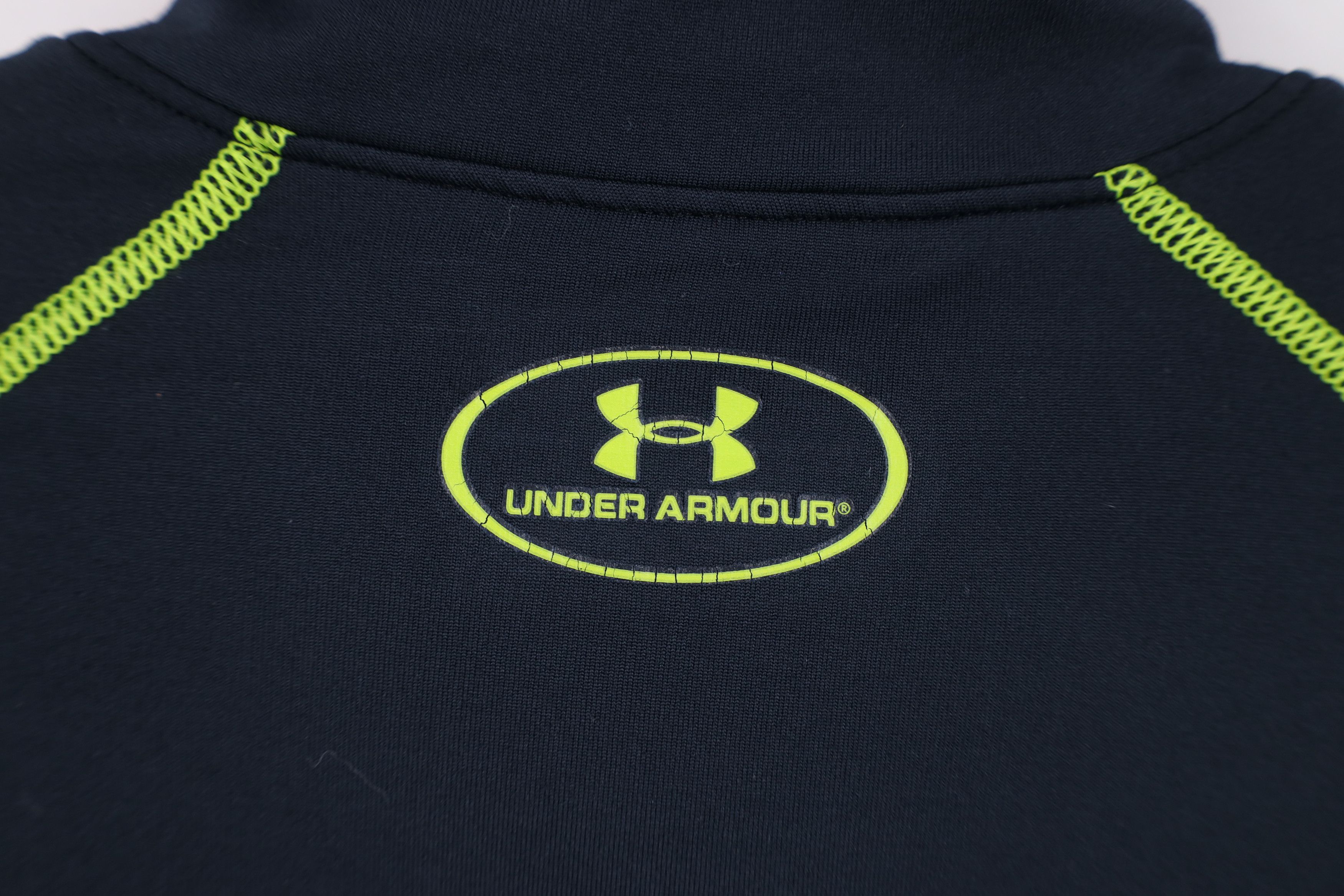 Under Armour × Vintage Under Armour Fleece Lined Half Zip Pullover Top Black Size US M / EU 48-50 / 2 - 10 Thumbnail