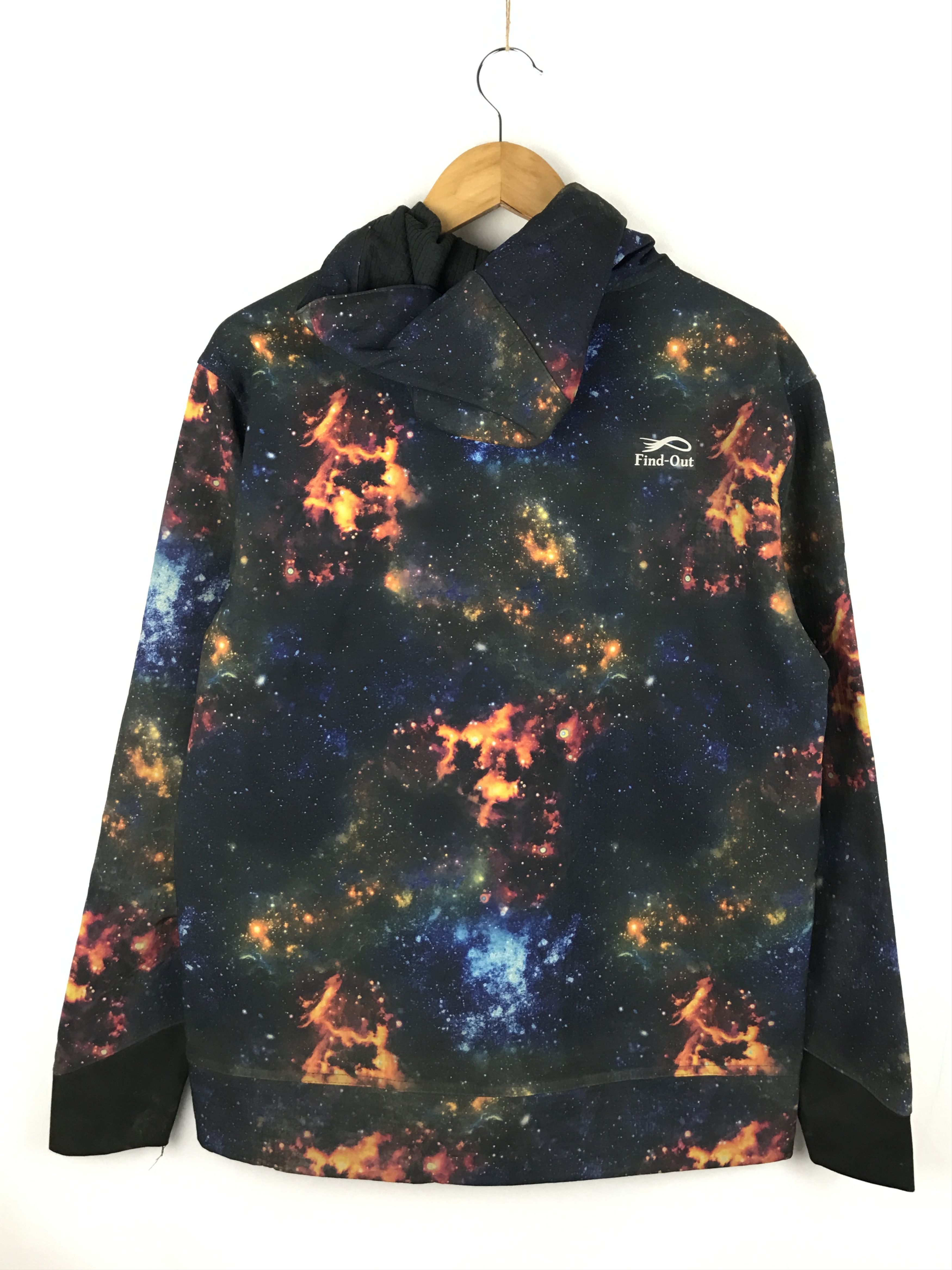 Vintage Find Out Zipper Jacket With Hoodie