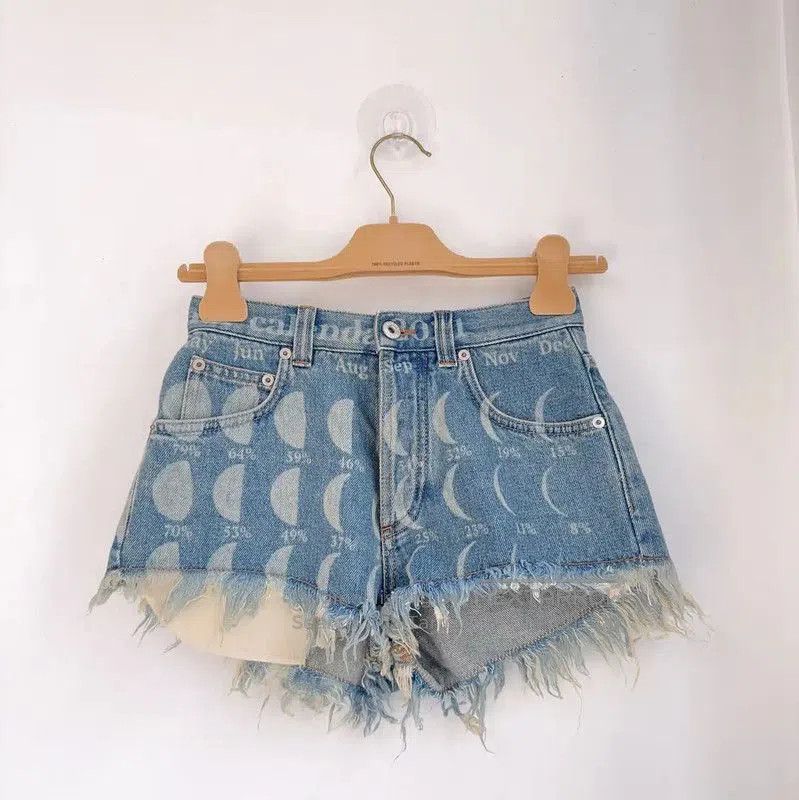 Loewe Loewe Blue Denim Women's Shorts . Size 23" - 1 Thumbnail