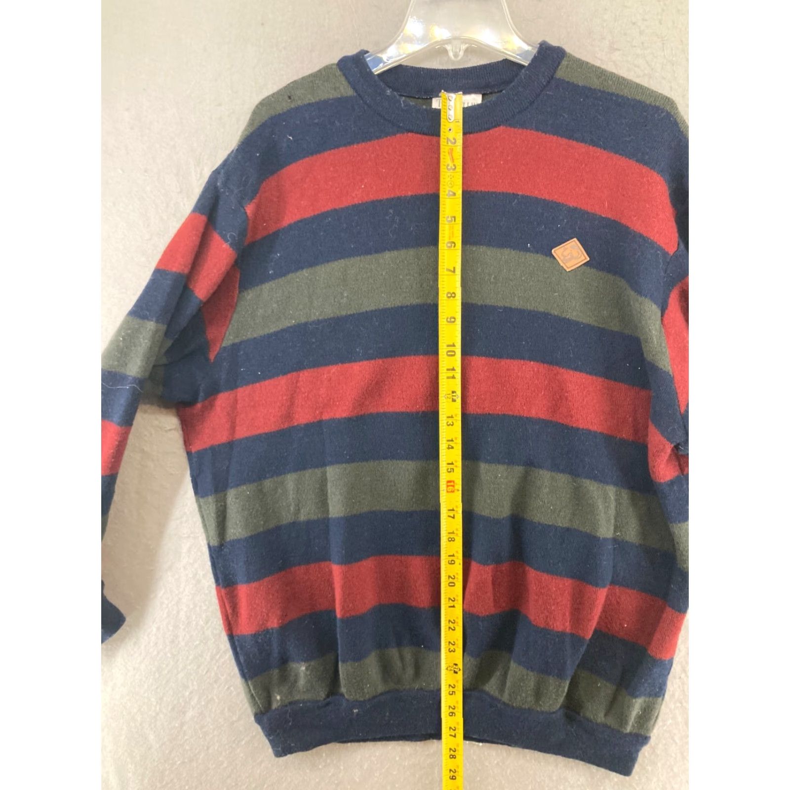 Vintage Toorallie Mens Sweater XL Striped Wool Australia Vintage Size US XL / EU 56 / 4 - 3 Thumbnail