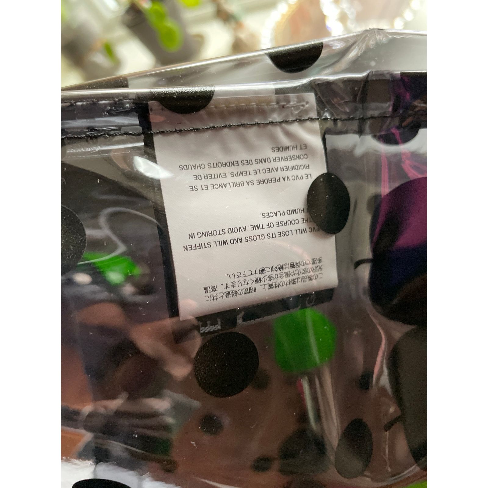 Comme des Garcons Comme des Garçons Beatles Beatles CDG clear Bag Size ONE SIZE - 8 Thumbnail