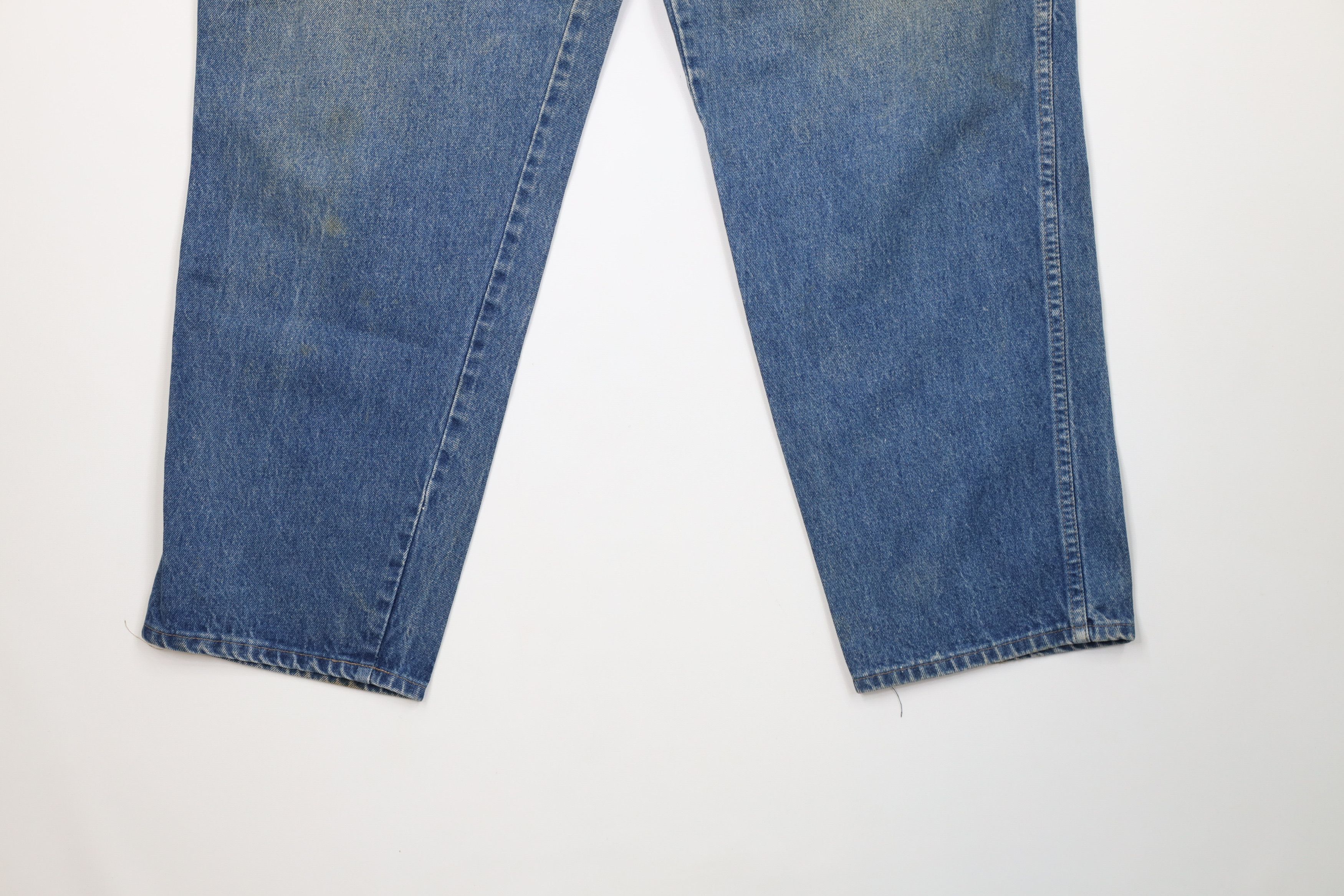 Wrangler Vintage 80s 90s Wrangler Pleated Tapered Leg Denim Jeans USA Size US 36 / EU 52 - 4 Thumbnail