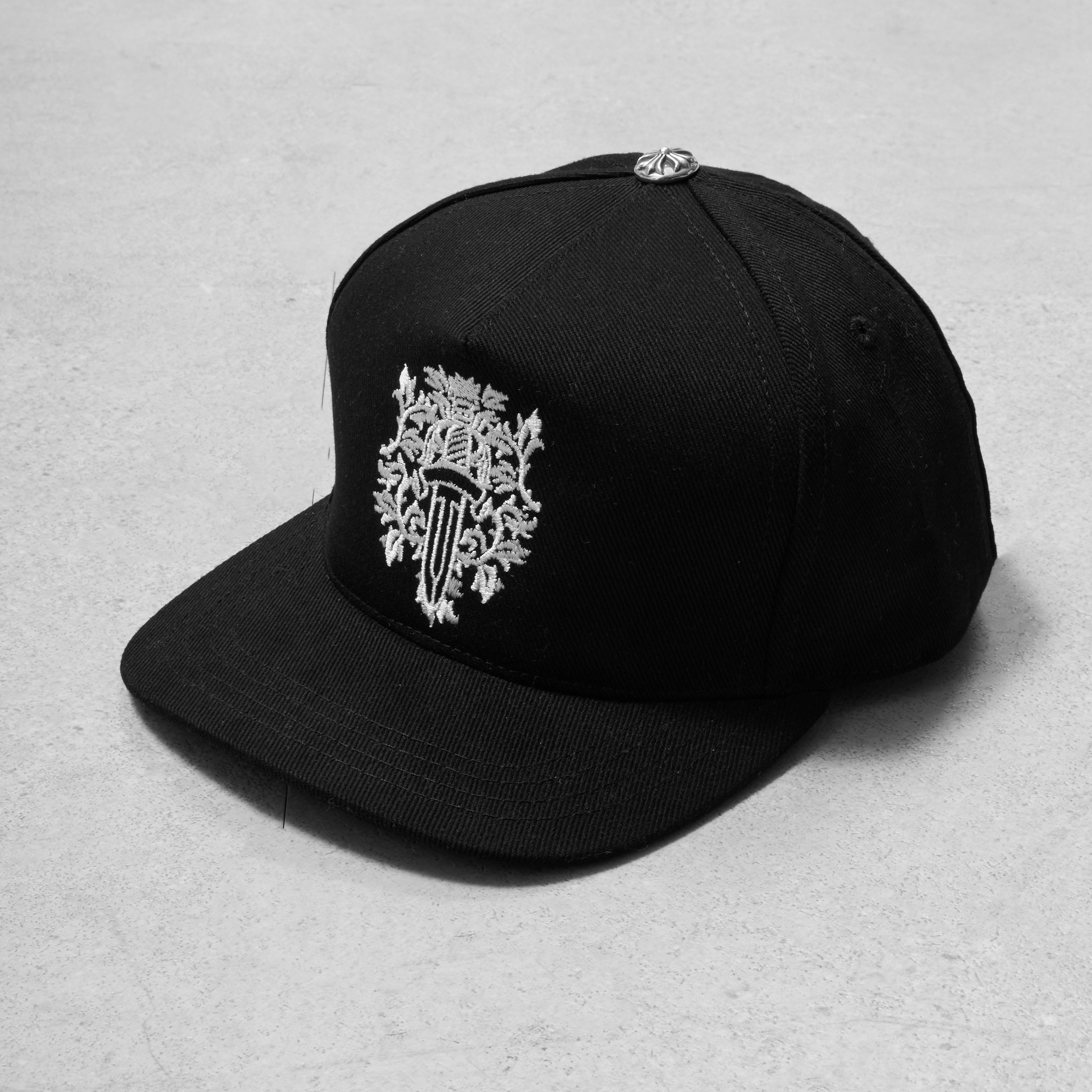 CHROME HEARTS Dagger Denim Baseball Hat