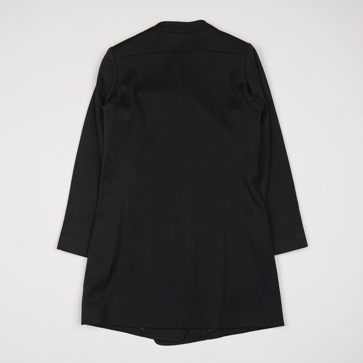 Ann Demeulemeester Ann Demeulemeester Wool Black Coat Jacket Kimono Vintage Size S / US 4 / IT 40 - 21 Thumbnail