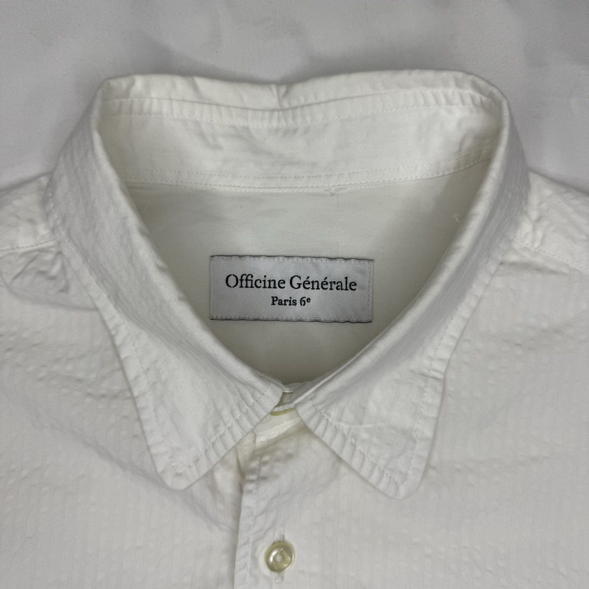 Officine Generale Officine Générale Button Down Polo Size US M / EU 48-50 / 2 - 4 Thumbnail