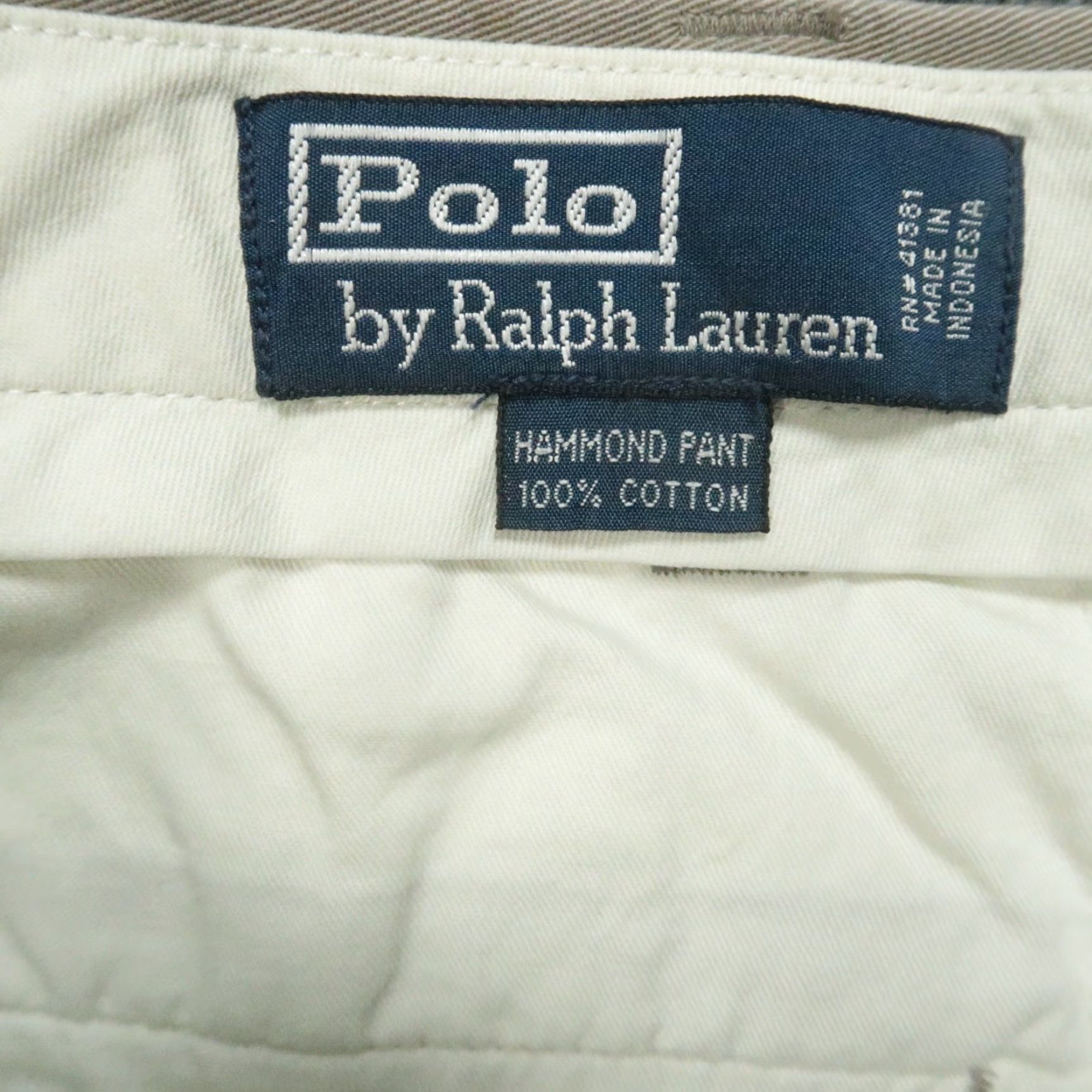 Polo Ralph Lauren Polo Ralph Lauren Pants Men 42x32 Brown Classic Fit Chino Pleated Cuffed NWT Vinyl? Size US XL / EU 56 / 4 - 3 Thumbnail
