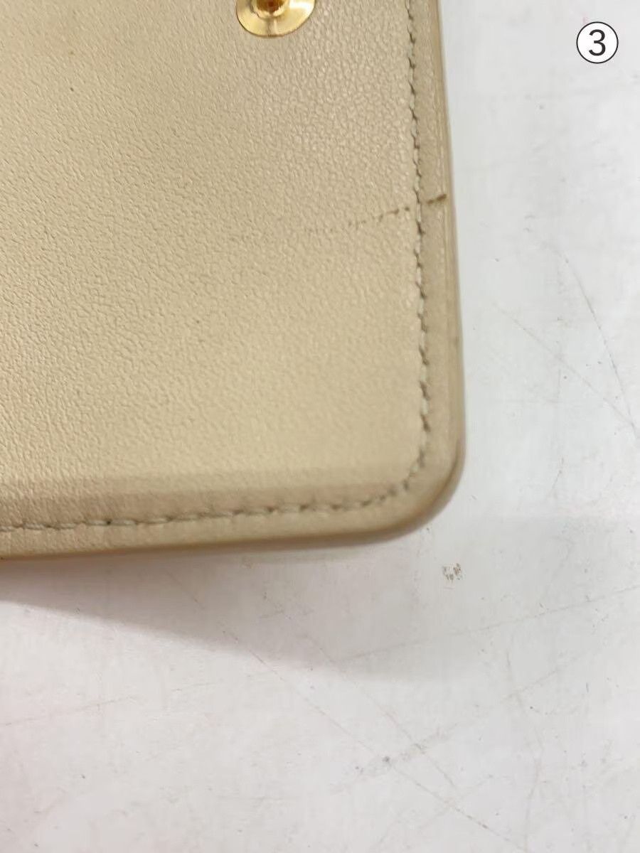 Dior Dior Montaigne Leather Tri-Fold Wallet Size ONE SIZE - 8 Thumbnail